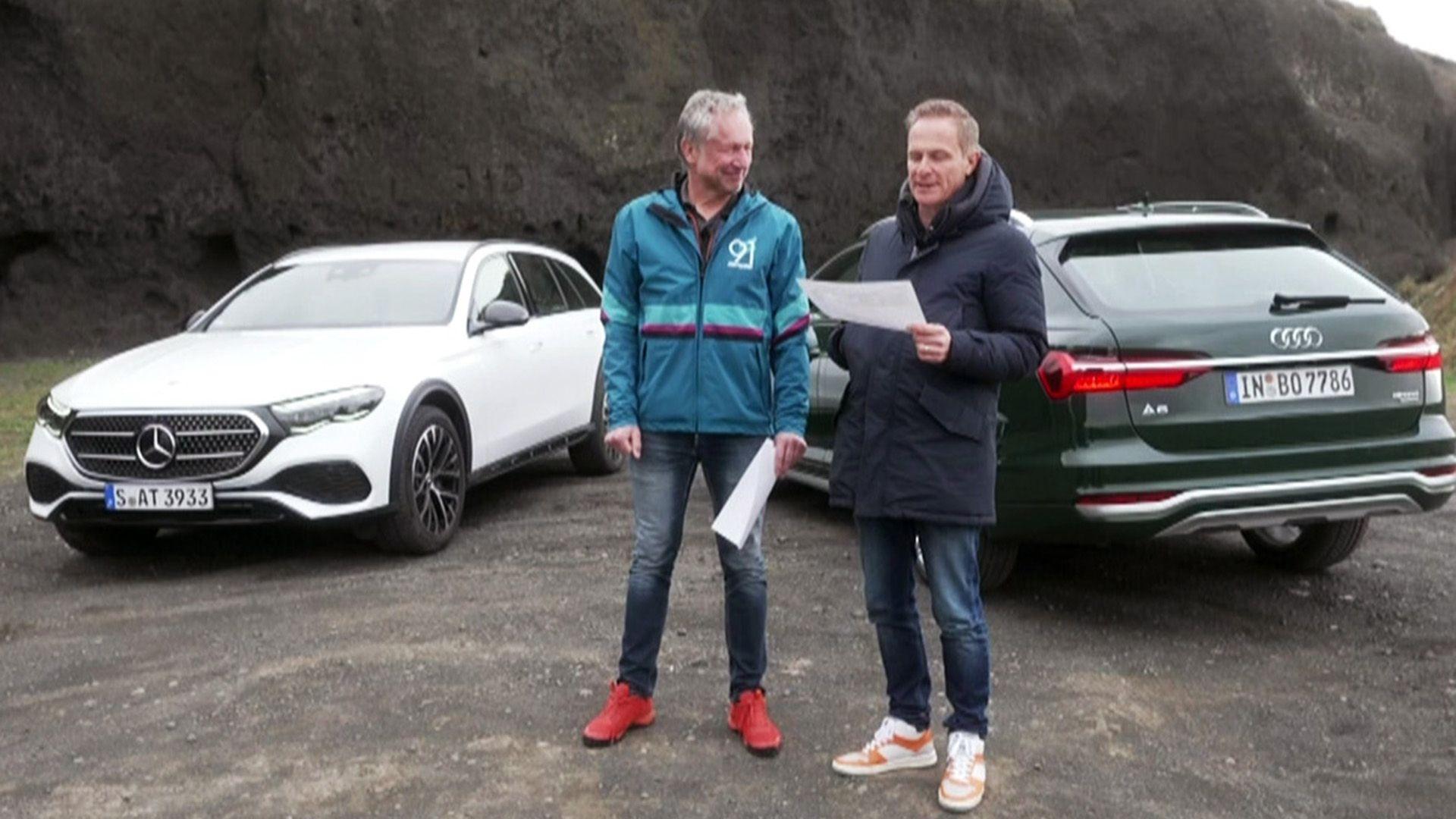 Andreas sucht schnellen Zweitwagen für junge Familie | Duell der PS-starken Adventure-Kombis - Mercedes vs. Audi | Mobile Auto-Services im Test