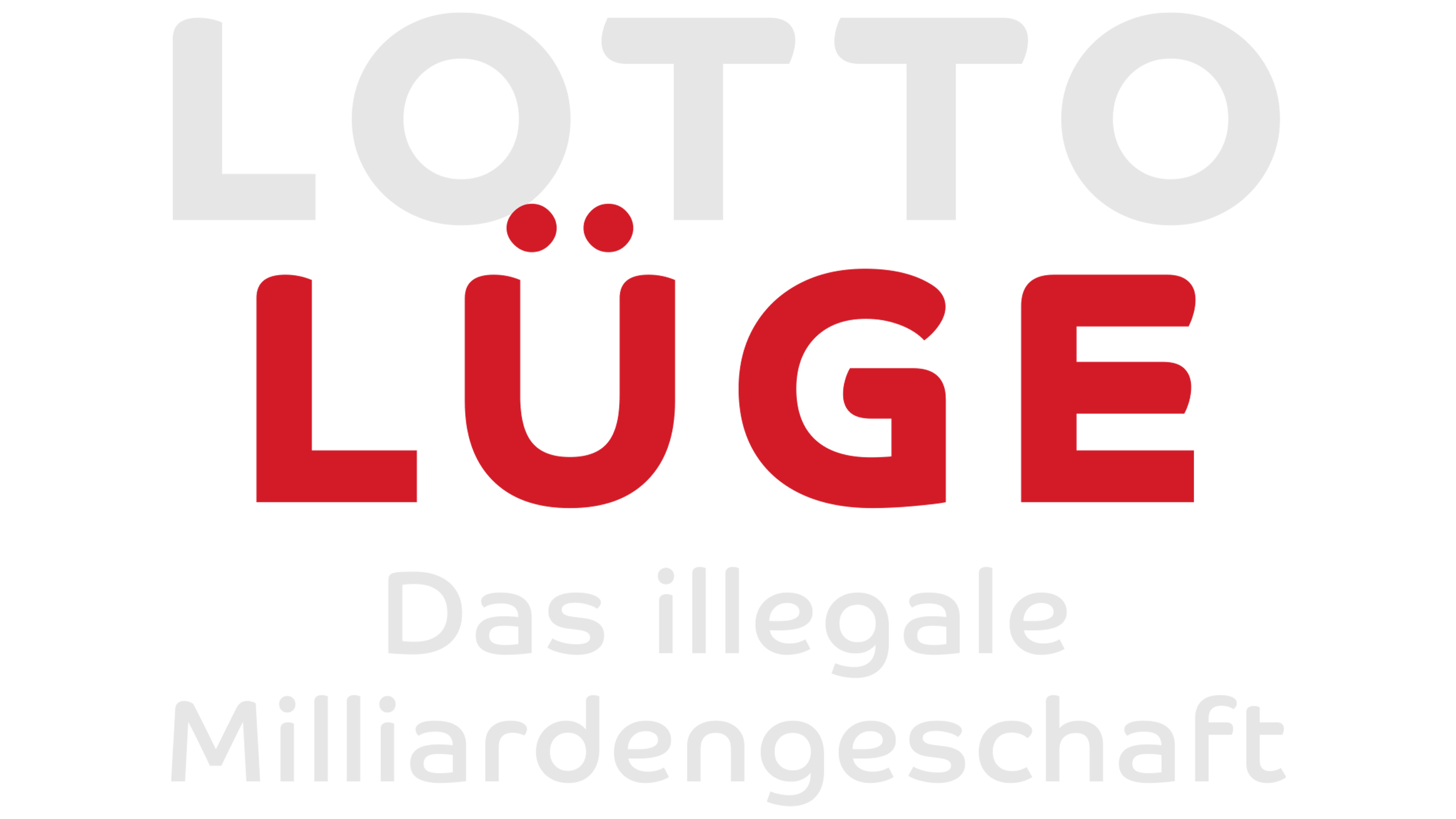 Lottolüge - das illegale Milliardengeschäft