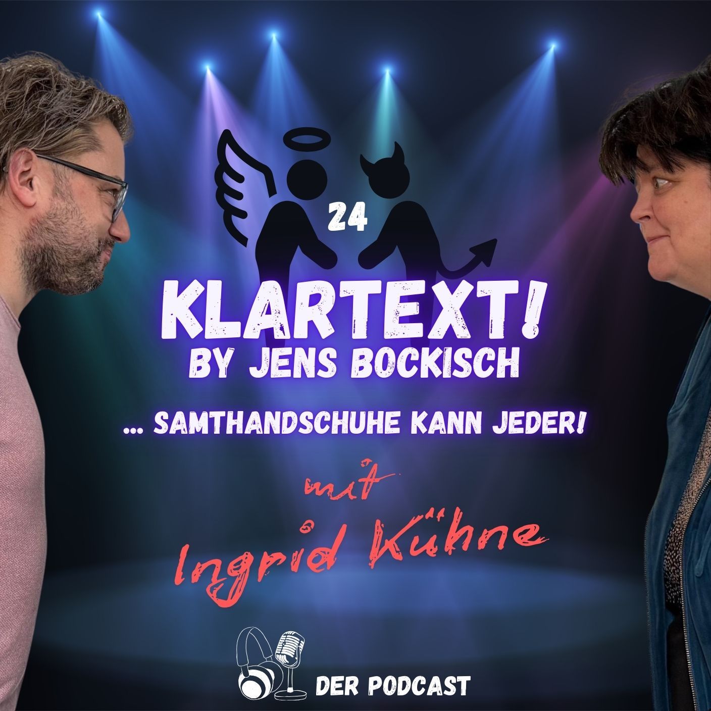 Folge 024 - Lachen bis der Gürtel passt – Ingrid Kühne mit Humor zu Gast im Podcast