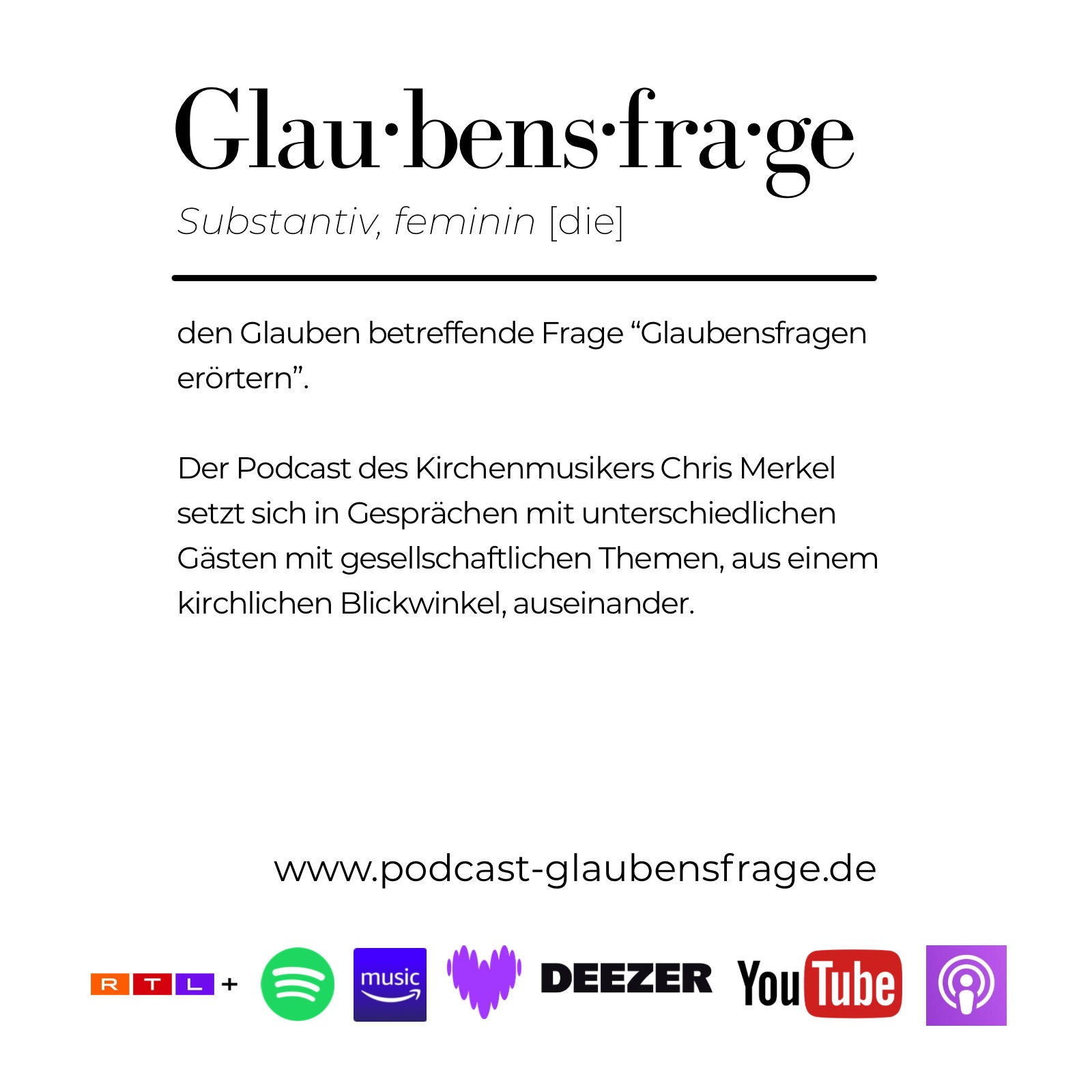 Glaubensfrage