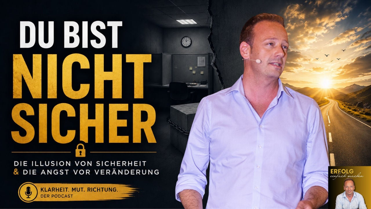 Warum dich Sicherheit im falschen Leben festhält
