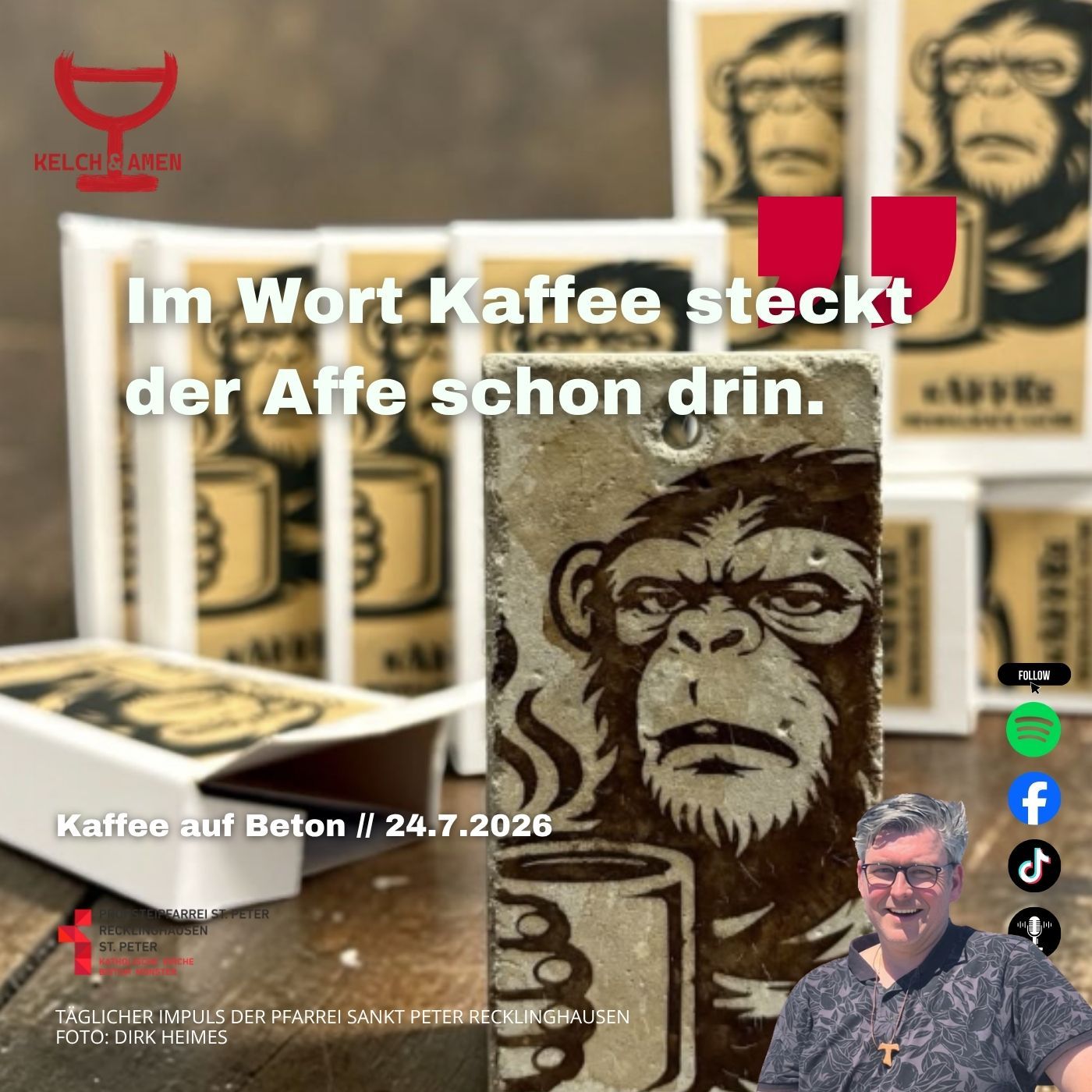 Kaffee auf Beton // 24.7.2026