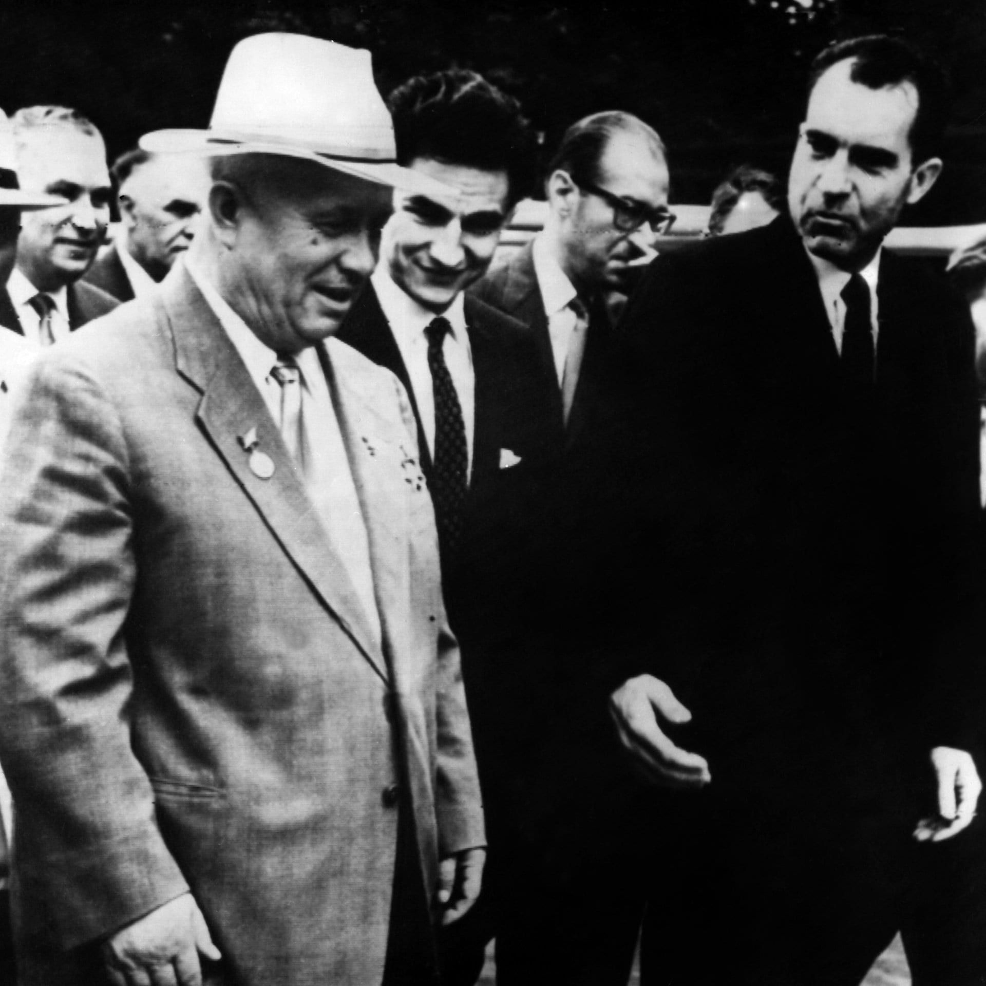 24.07.1959: Chruschtschow und Nixon führen die Küchendebatte