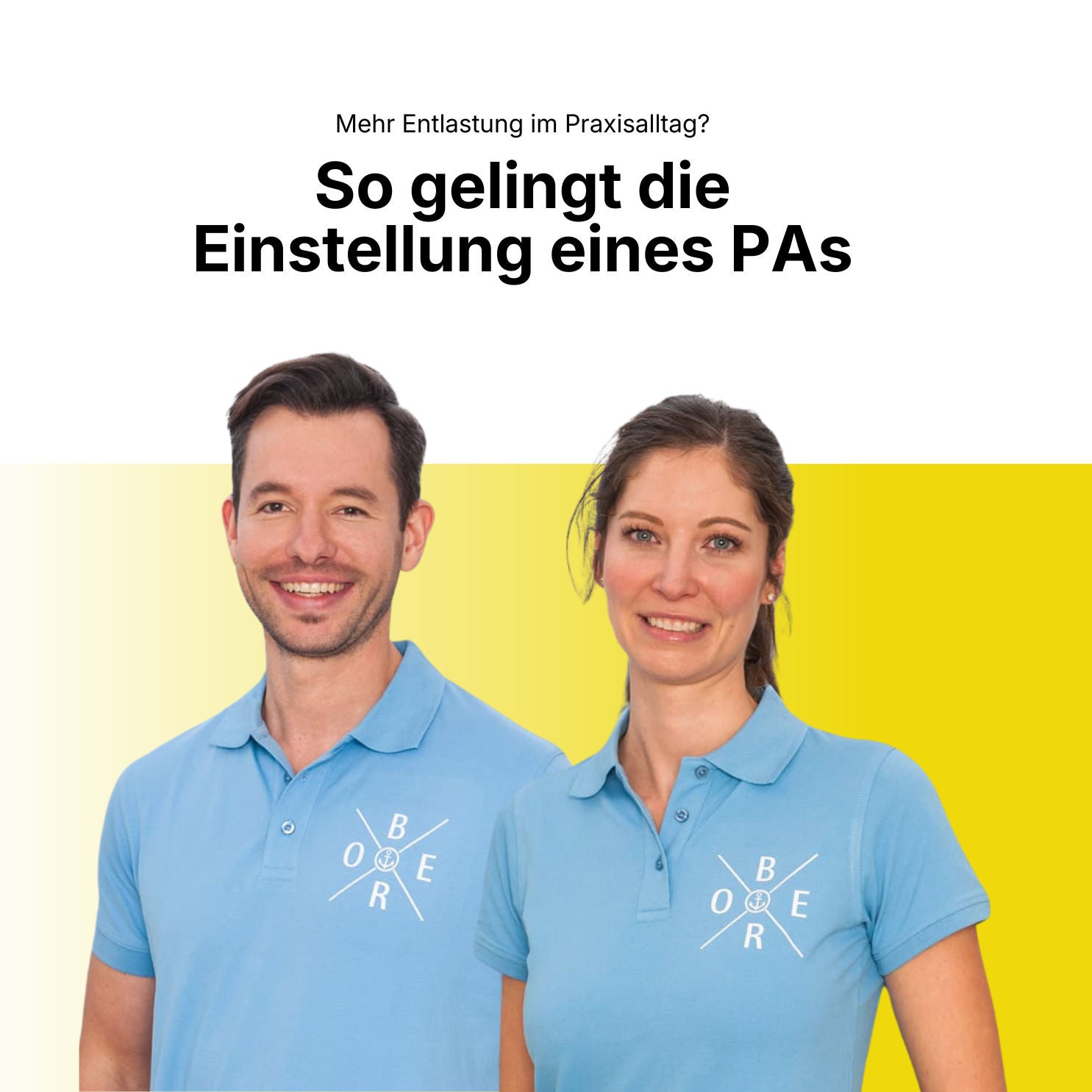 "So gelingt die Einstellung eines Physician Assistants" mit Dr. Marcus Ober und Dr. Jona Ober