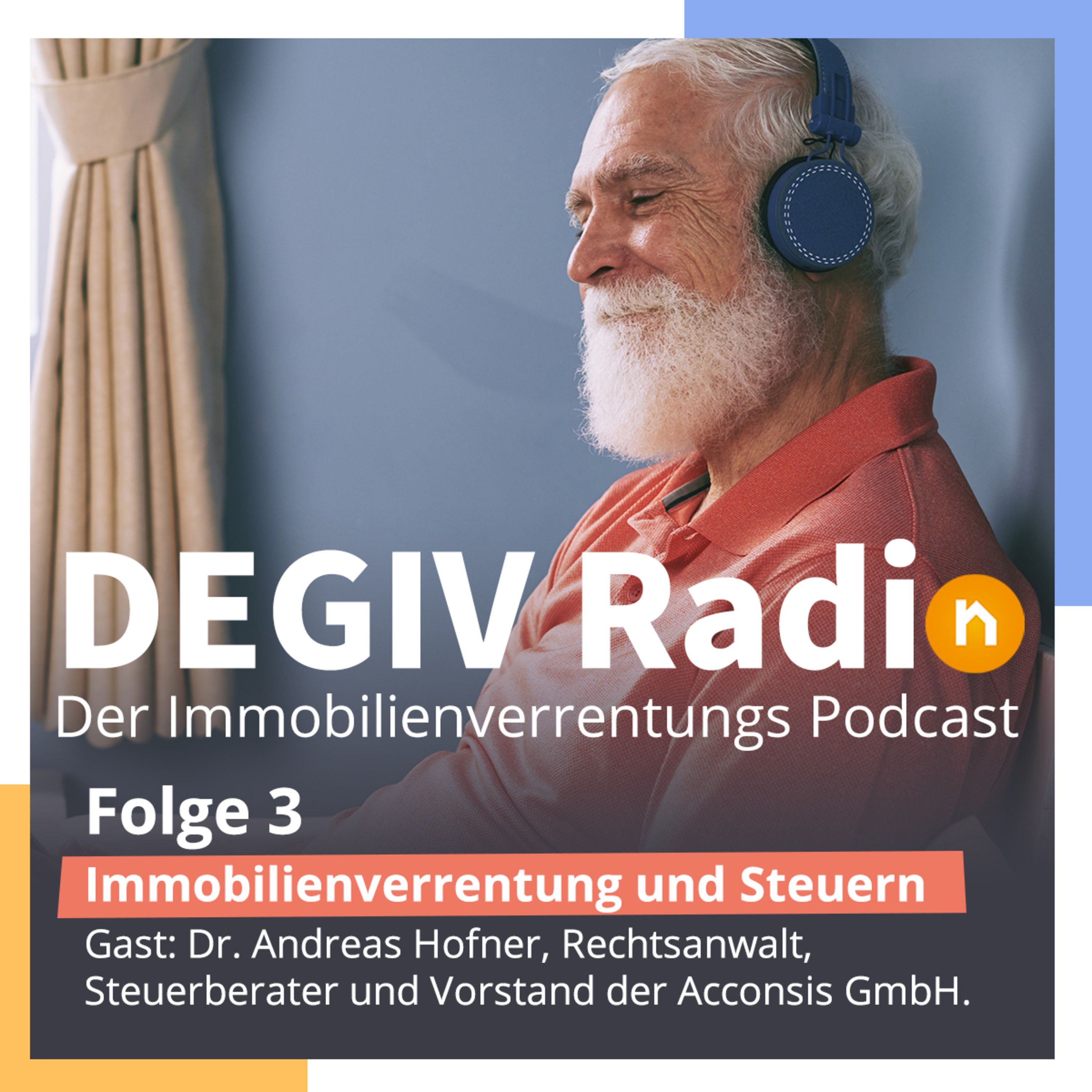 DEGIV Radio - 03: Immobilienverrentung und Steuern