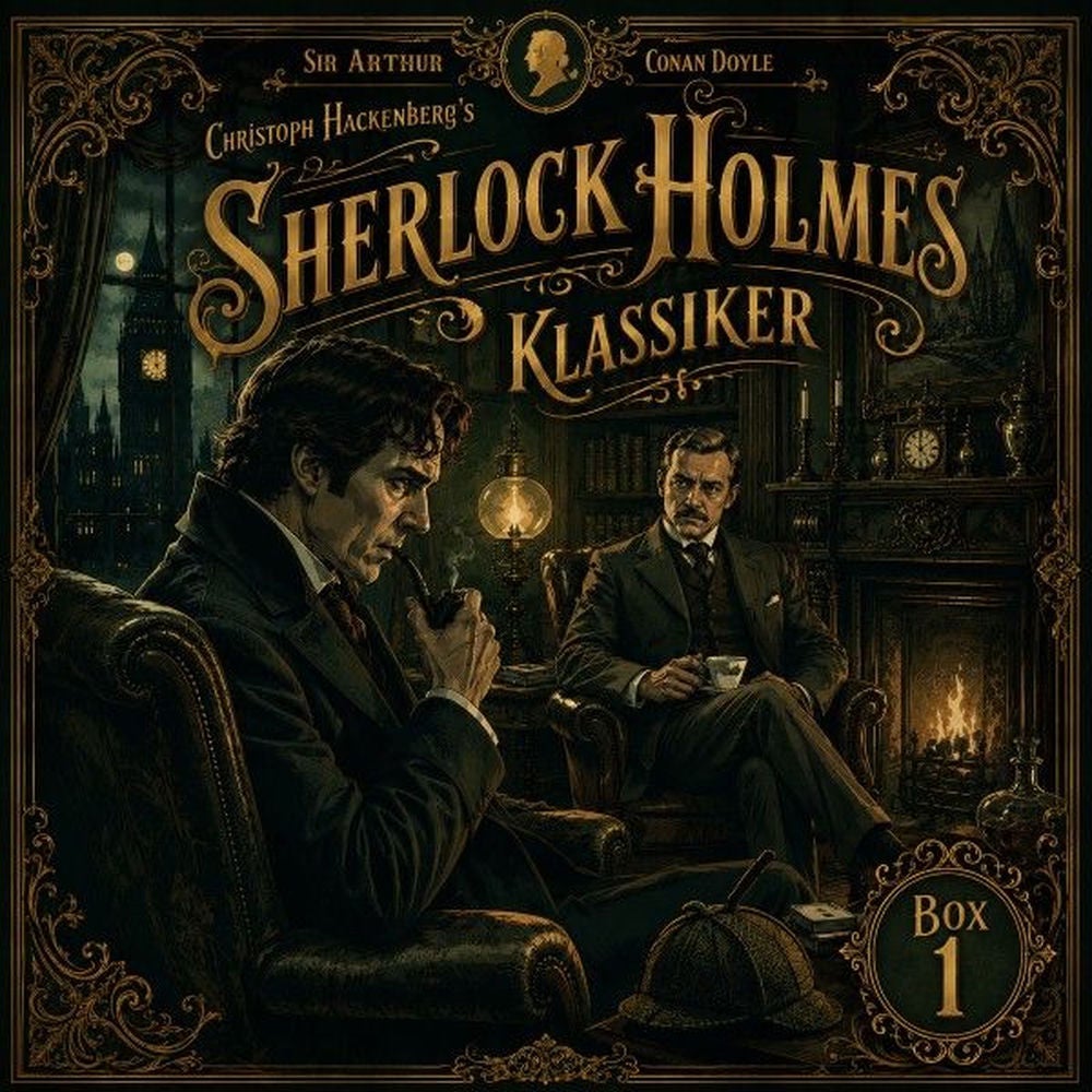 Christoph Hackenbergs Sherlock Holmes Klassiker-Box 1