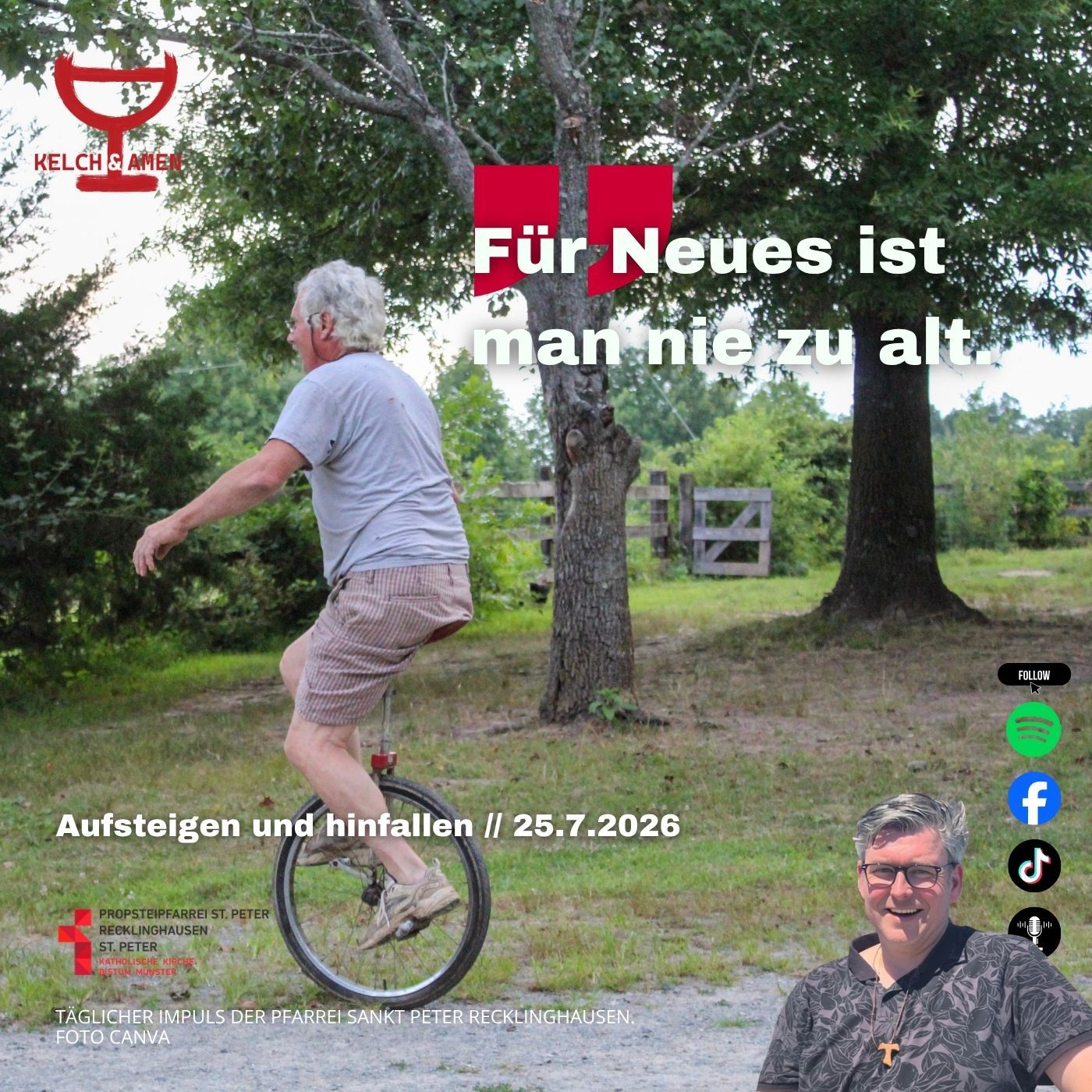 Aufstehen und hinfallen // 25.7.2026