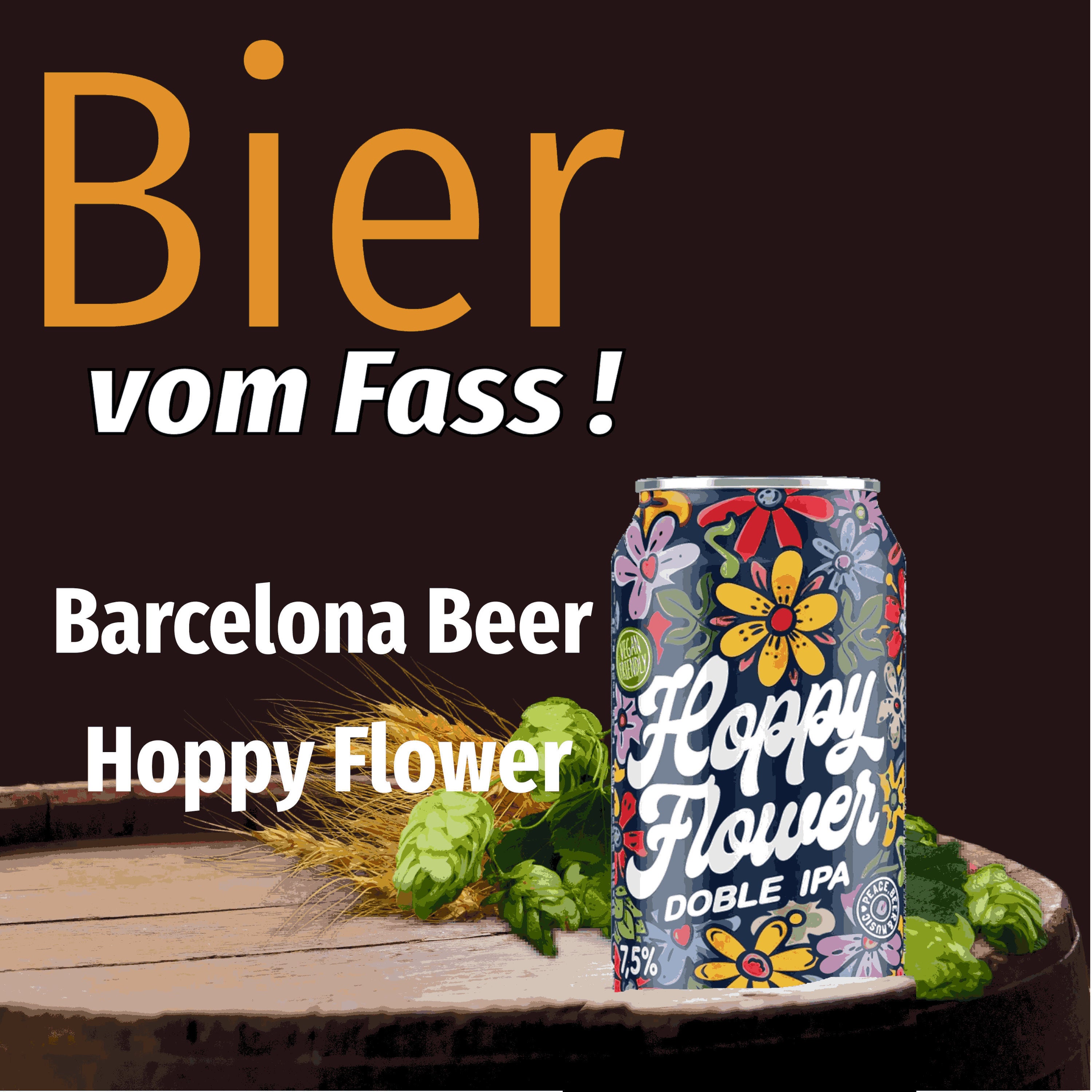 BvF178 Barcelona Beer Hoppy Flower