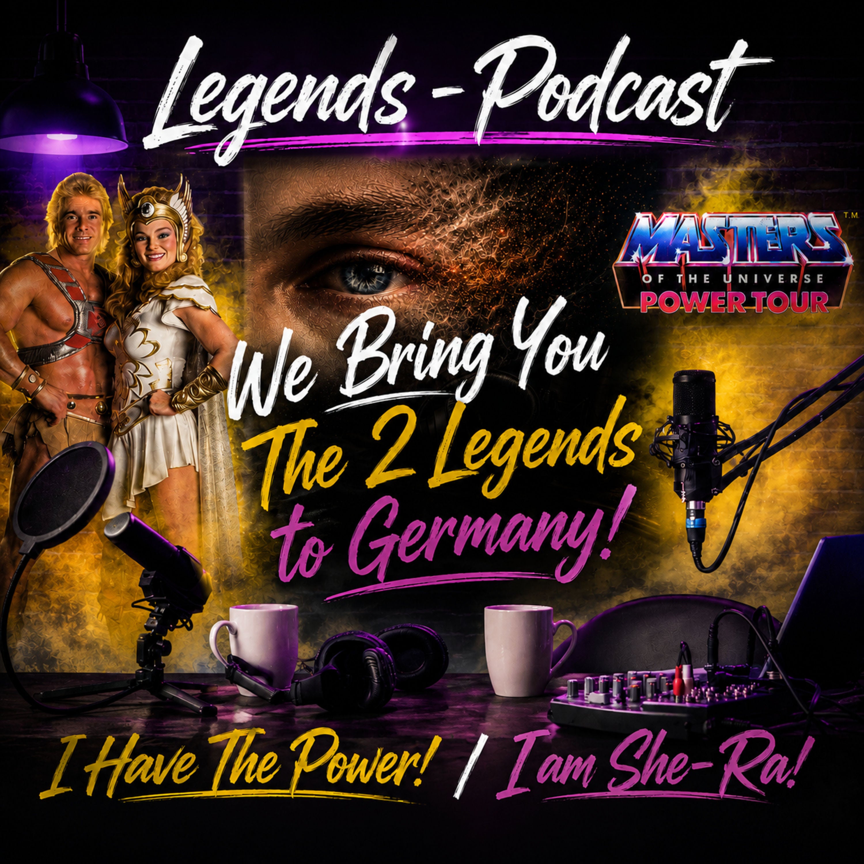 Leslie & Jack Wadsworth - The Legends - She-Ra & He-Man - Motu Power Tour 1987 | Interview