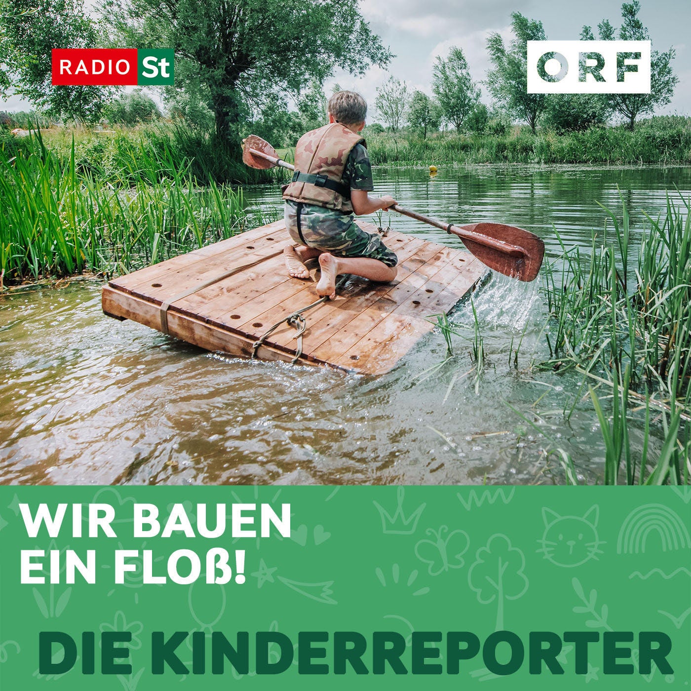 Wir bauen ein Floß!
