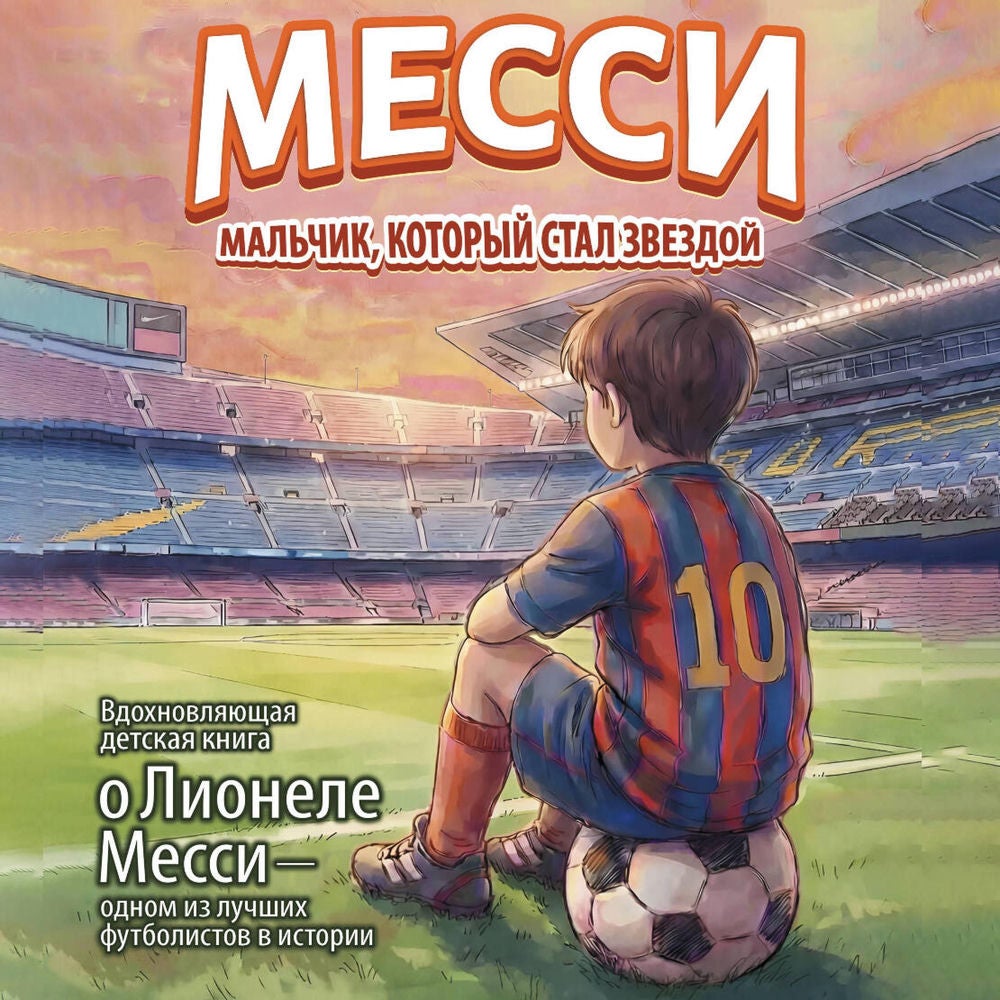 Месси: мальчик, который стал звездой. Вдохновляющая детская книга о Лионеле Месси — одном из лучших футболистов в истории