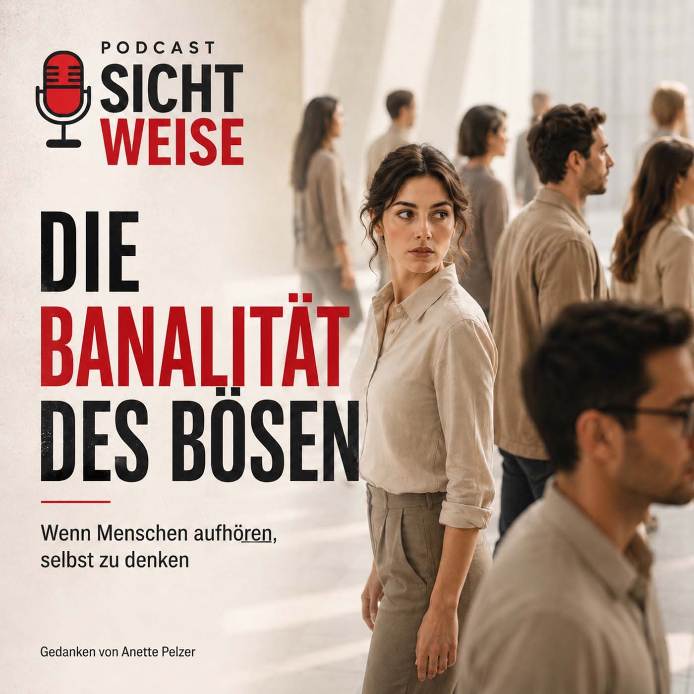Über Hannah Arendt, persönliche Verantwortung und den Mut, nicht einfach wegzusehen - Sicht Weise mit Anette Pelzer