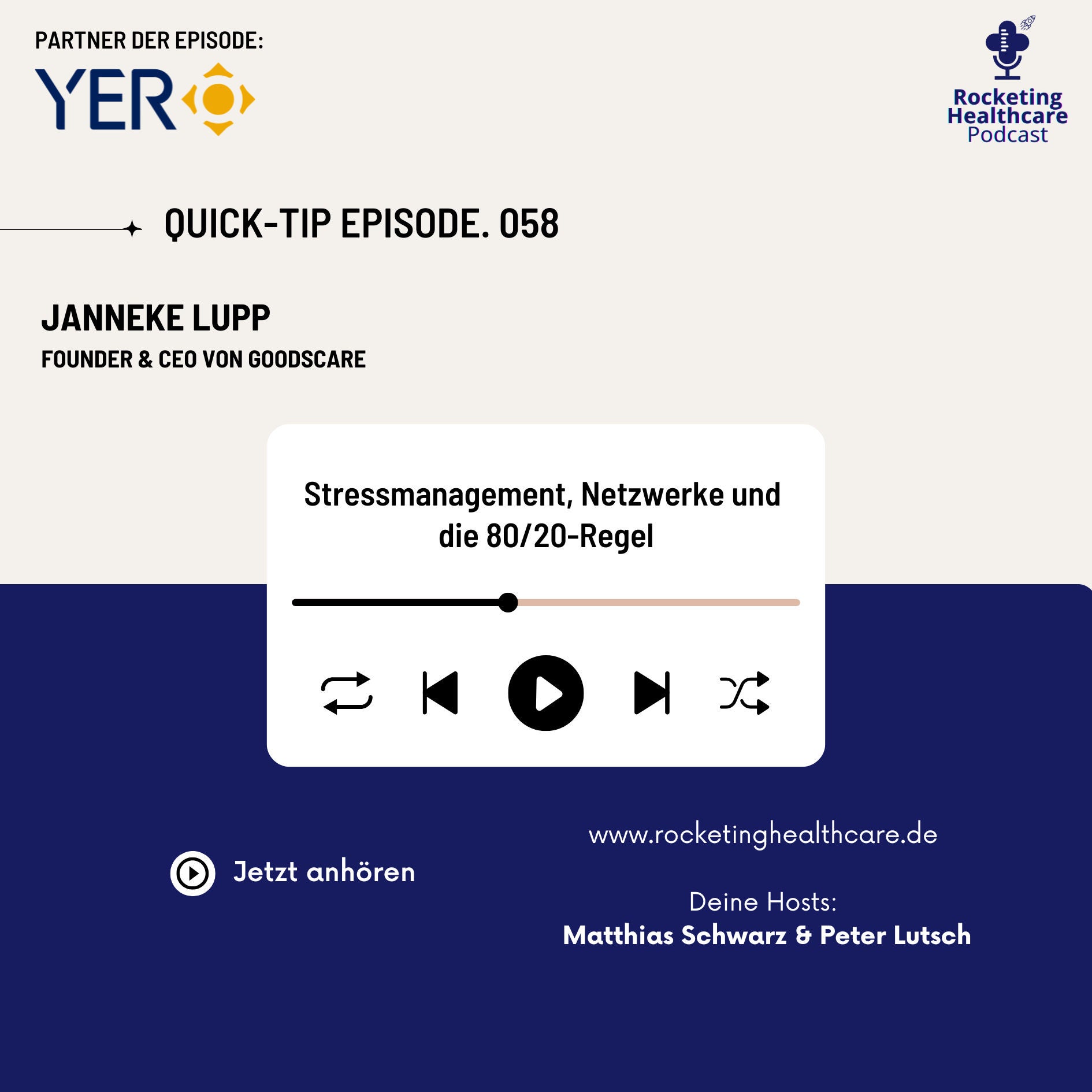 QuickTips #59: Mit Janneke Lupp, Founderin und CEO von goodscare