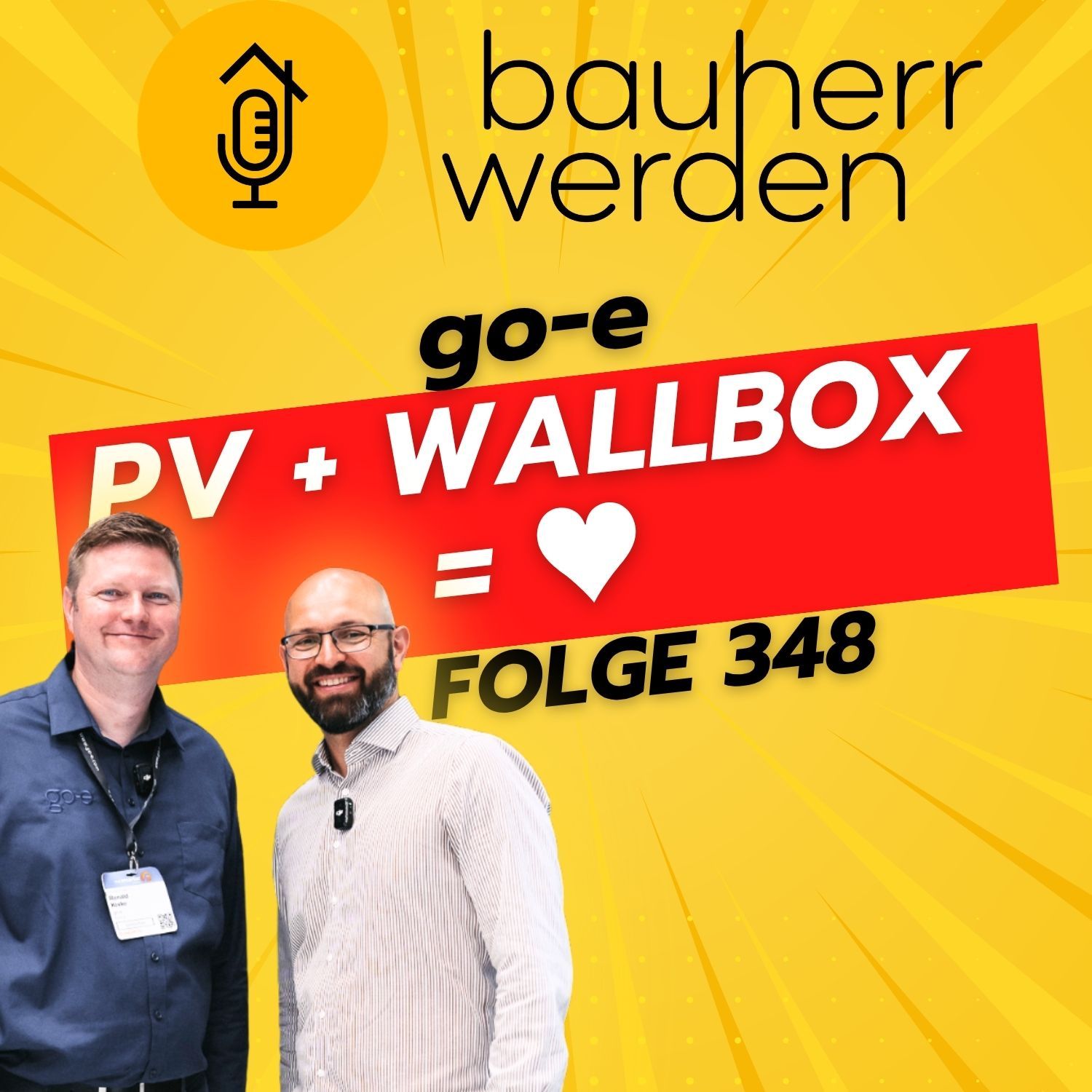 348 - PV-Anlage trifft E-Auto: So nutzt du deine Wallbox optimal mit Ronald Kroke von go-e