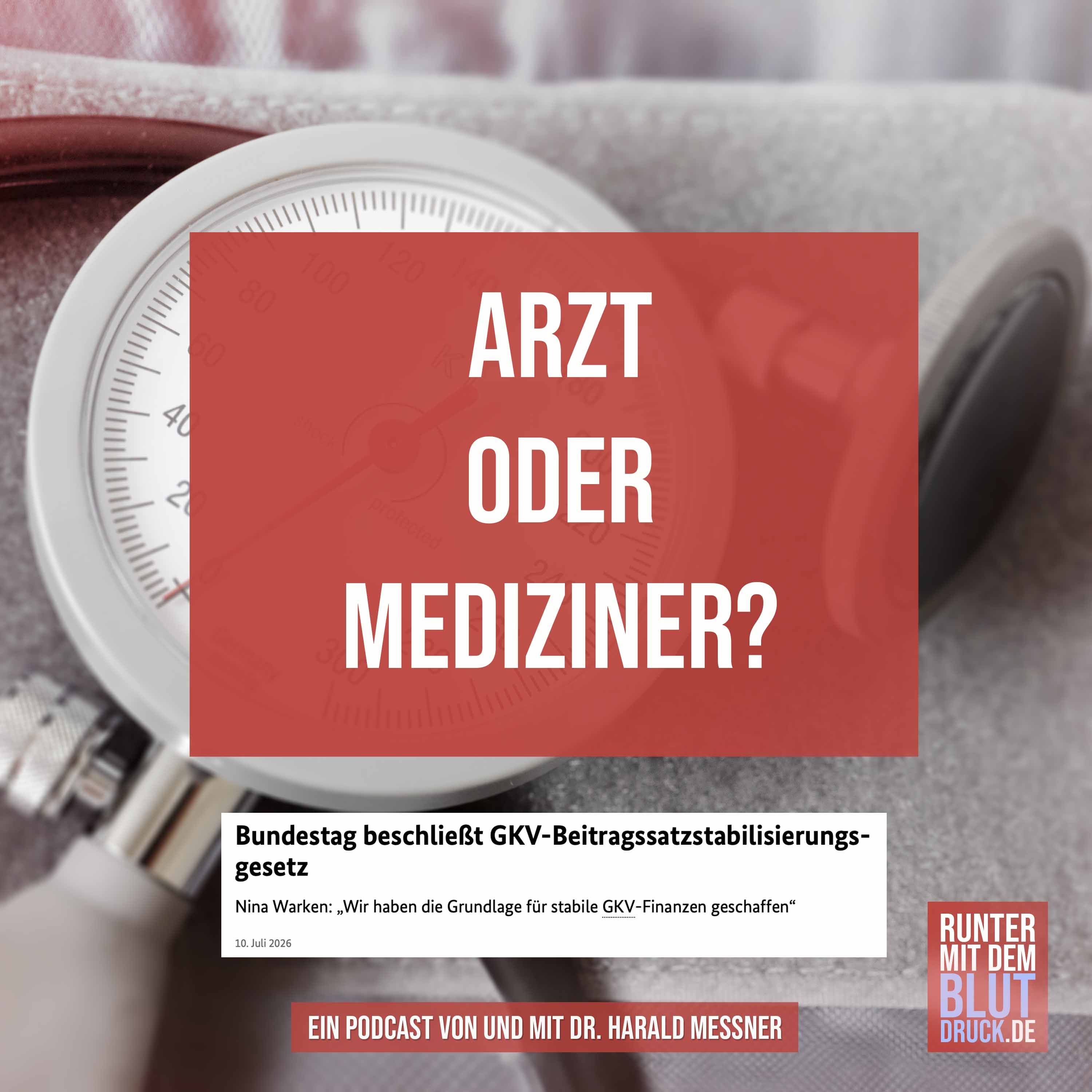 Arzt oder Mediziner