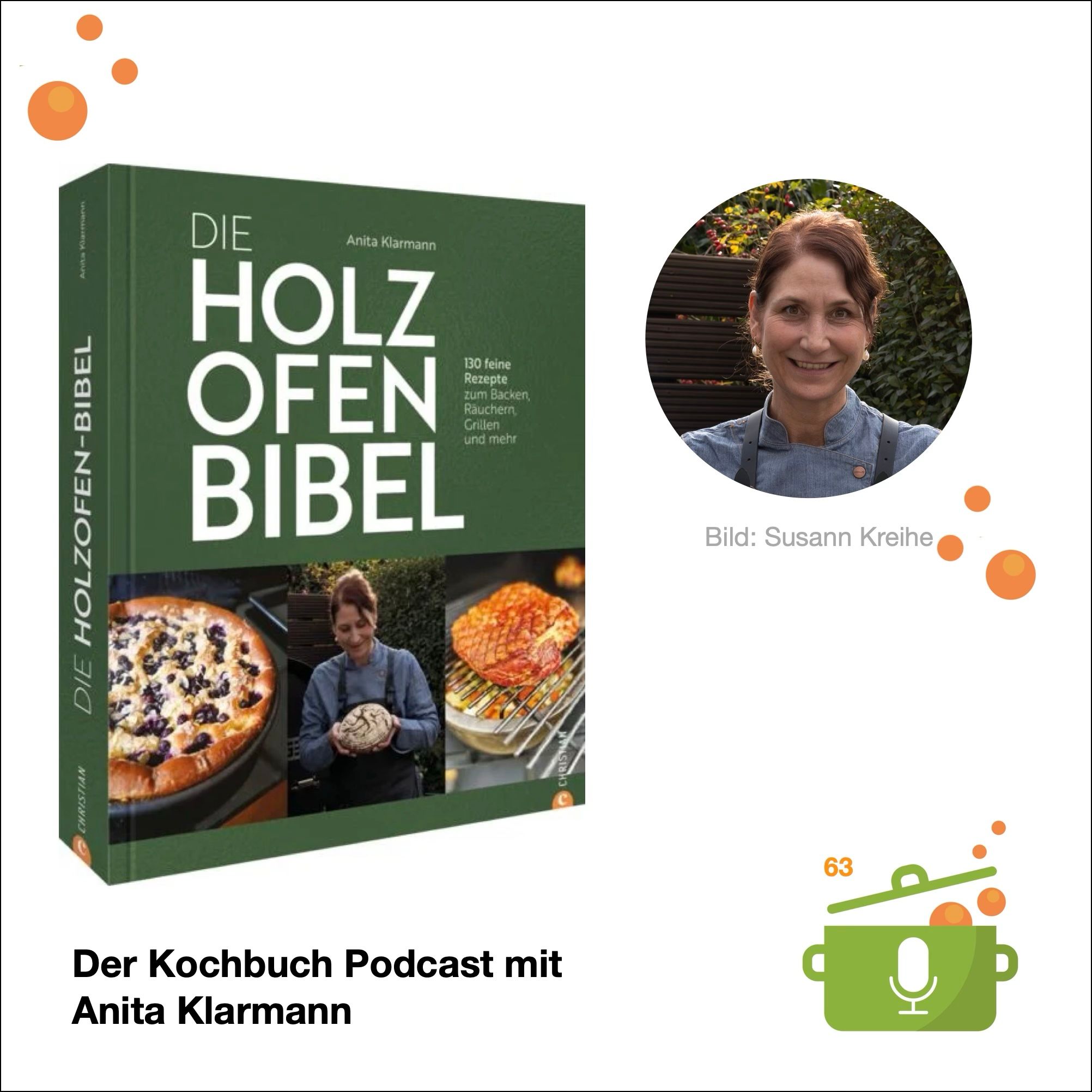 Mit der Holzofen Bibel unterwegs zur Autorin Anita Klarmann in Bayern