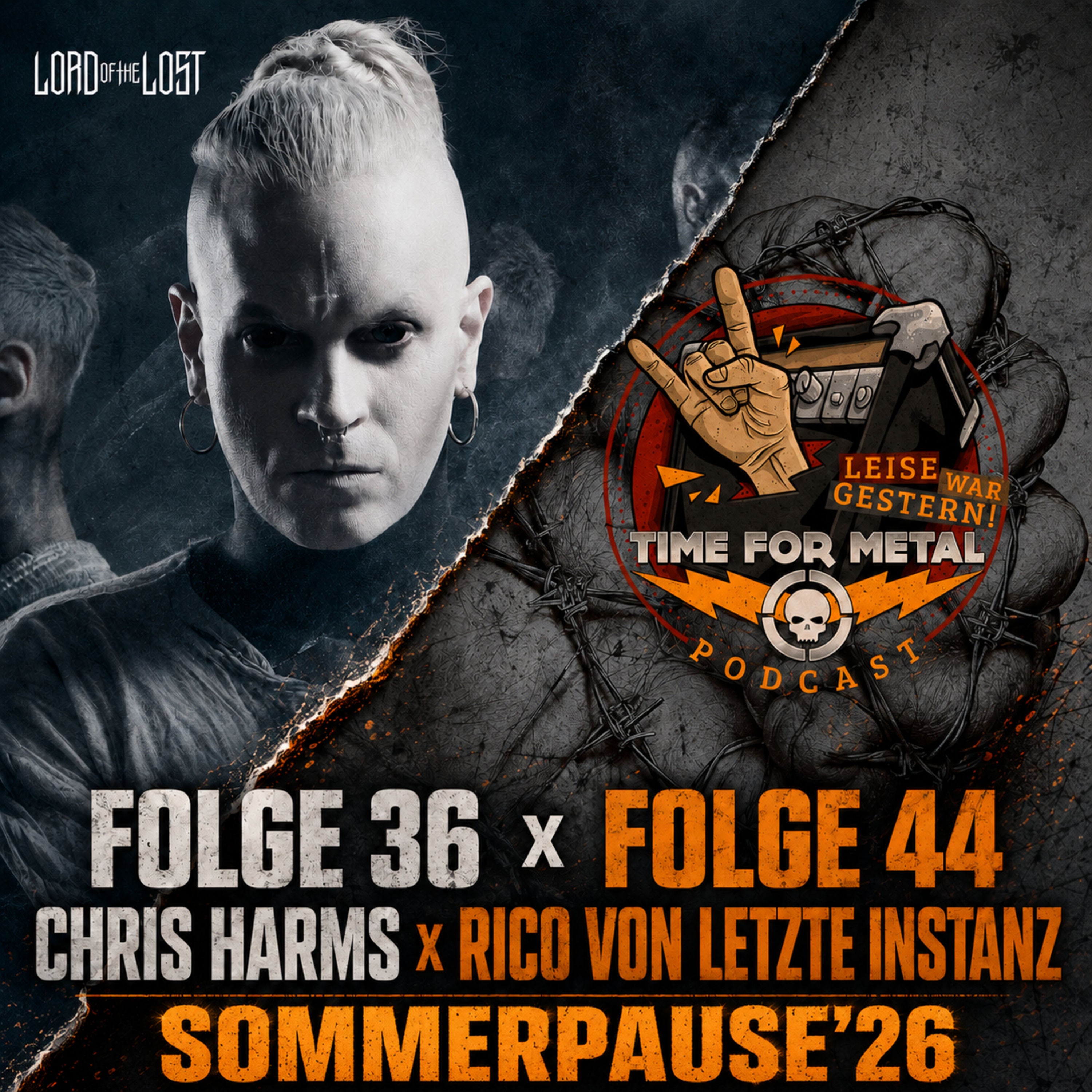 Sonderfolge 8: Geschichten aus vergangenen Folgen mit Chris Harms (Lord Of The Lost) & Rico Schwibs (Letzte Instanz)