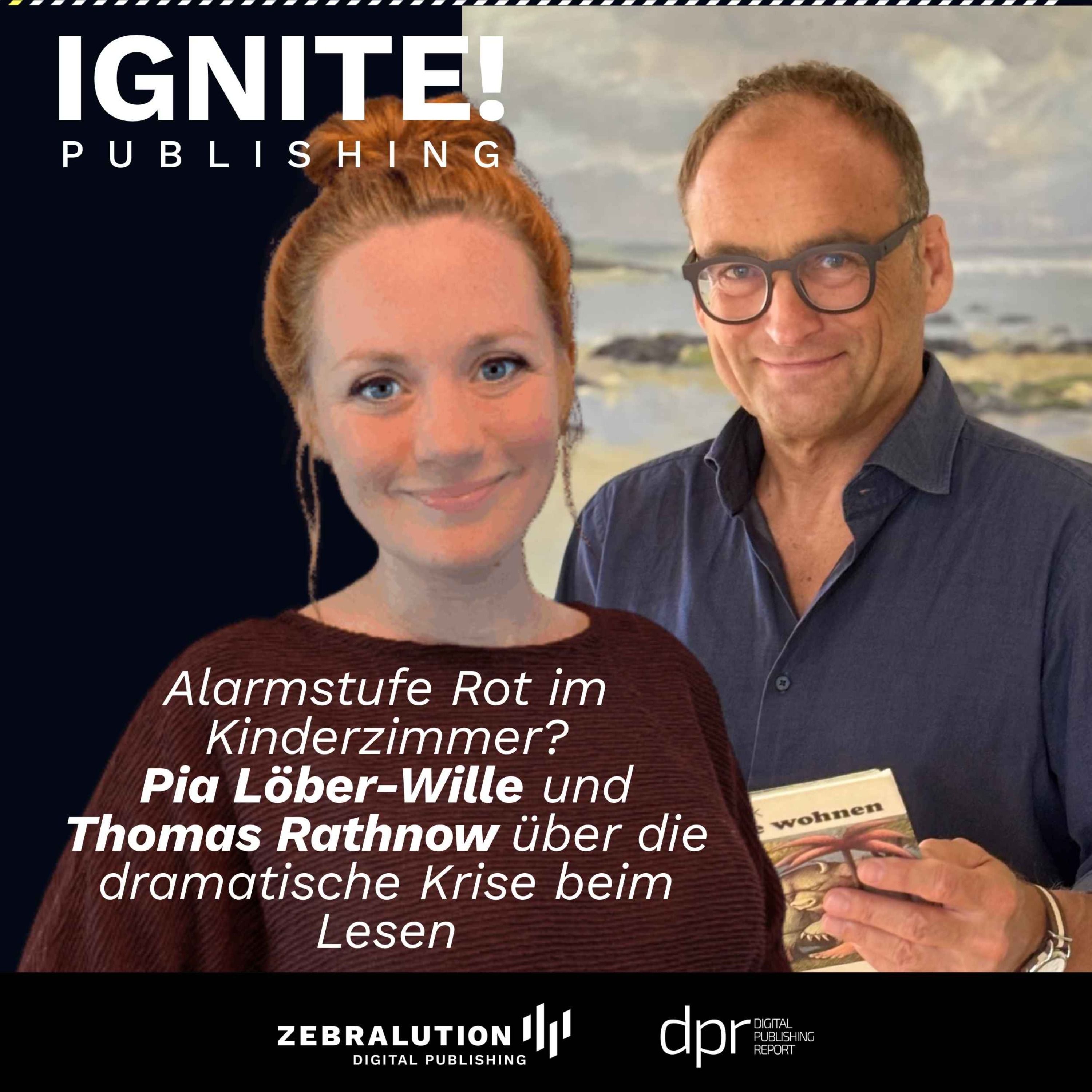 Alarmstufe Rot im Kinderzimmer? Pia Löber-Wille und Thomas Rathnow über die dramatische Krise beim Lesen