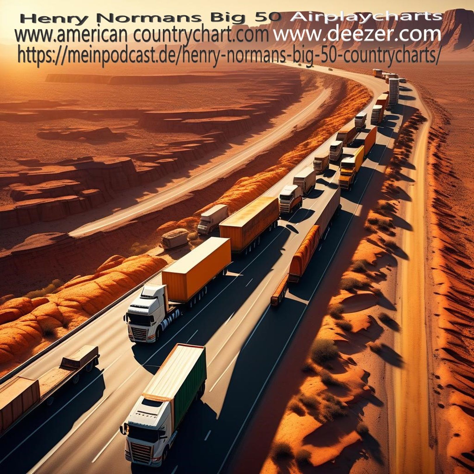 Henry Normans Big 50 Countrycharts Episode 23, September 09th 2024