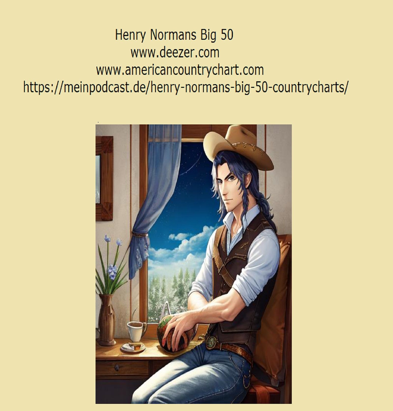 Henry Normans Big 50 Countrycharts Episode 28, October 14th 2024