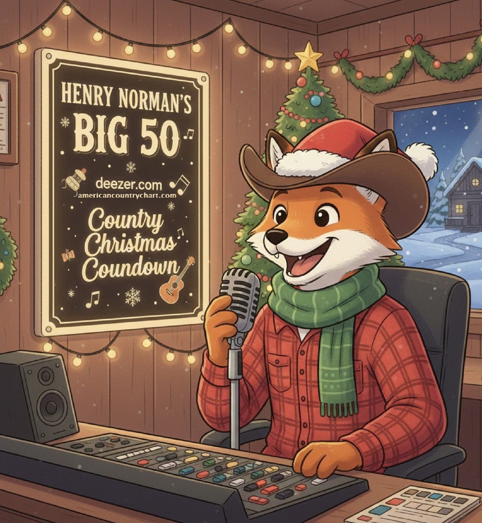 Henry Normans Big 50 Countrycharts Season 3, Episode 81 15st December 2025