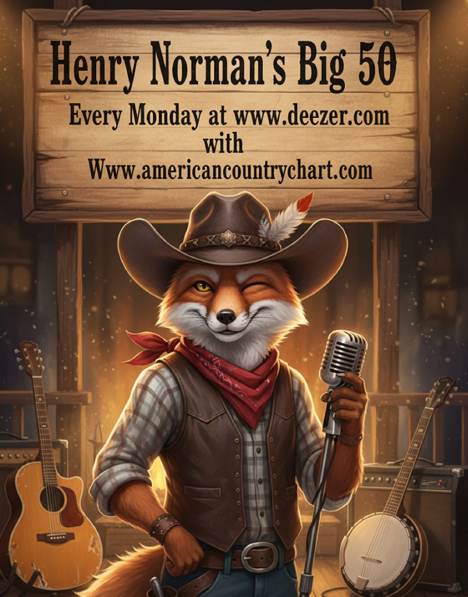 Henry Normans Big 50 Countrycharts Season 3, Episode 68 15th September 2025