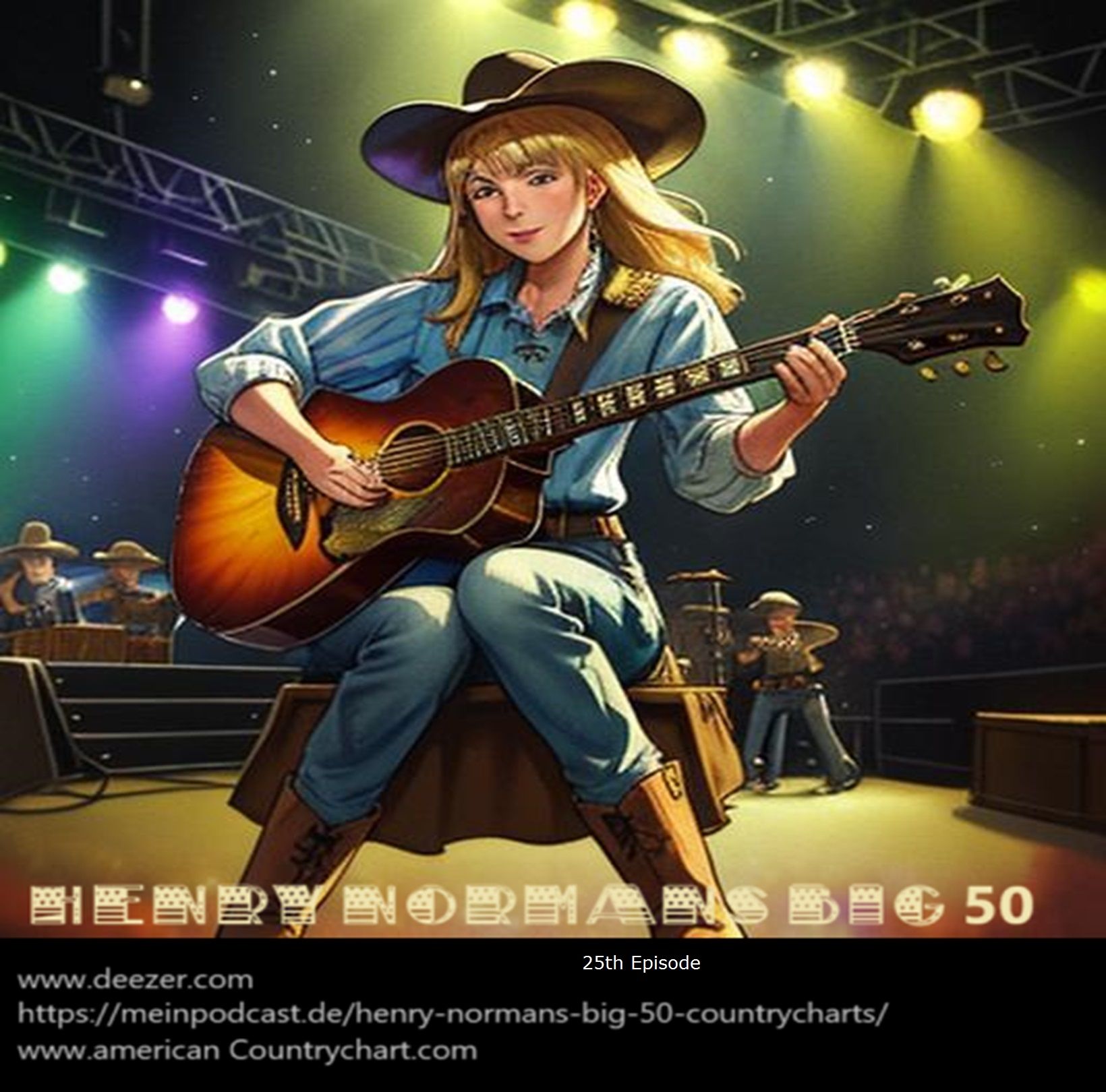 Henry Normans Big 50 Countrycharts Episode 25, September 23th 2024