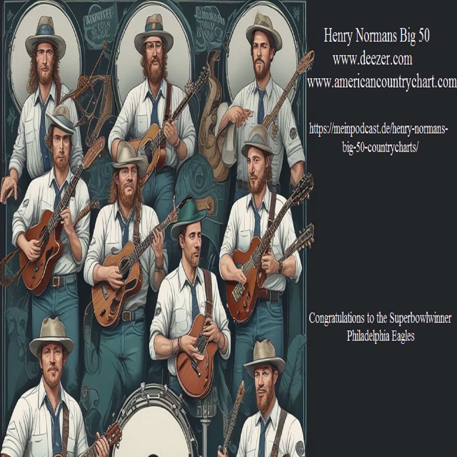 Henry Normans Big 50 Countrycharts Season 2, Episode 45, 10. February 2025