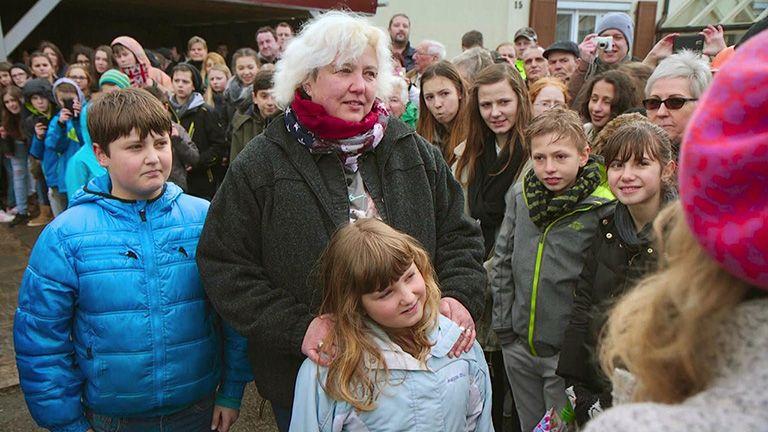 Ein gemütlicher Rückzugsort für Elke und die Kinder
