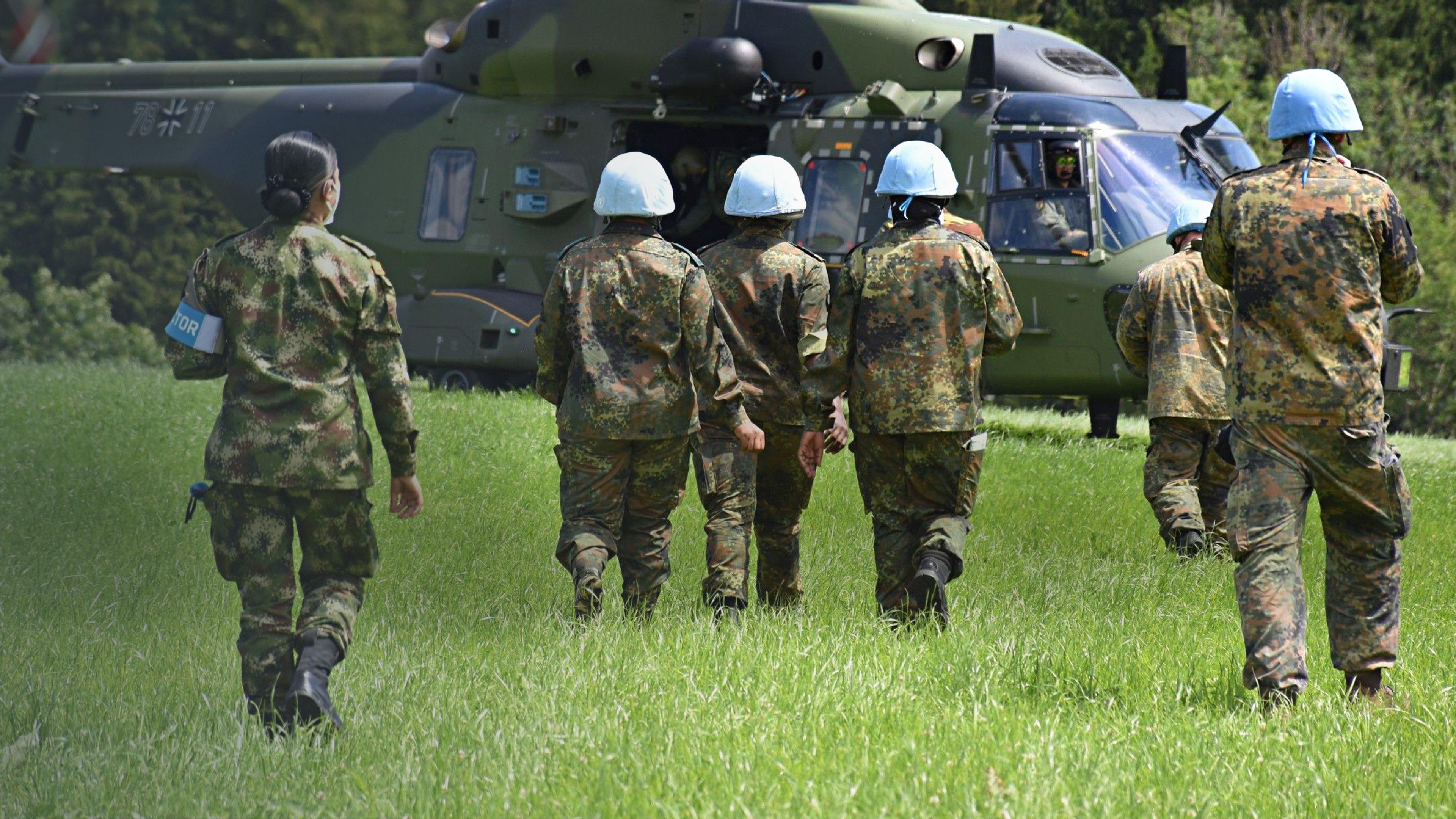 UN-Militärbeobachter - Einsatz im Krisengebiet