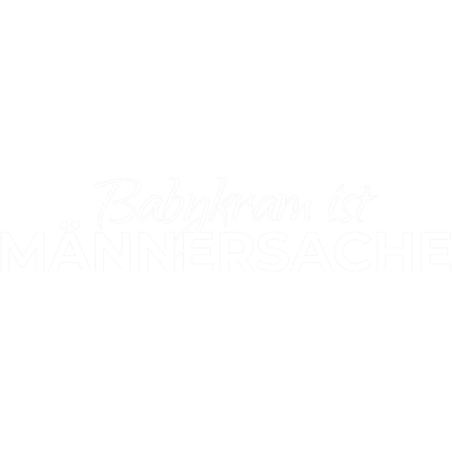 Babykram ist Männersache