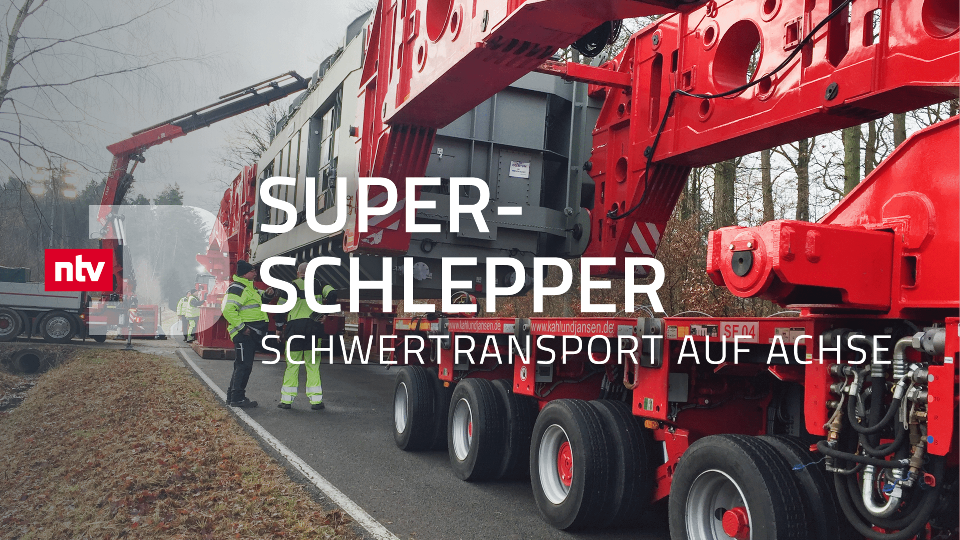 Super-Schlepper - Schwertransport auf Achse