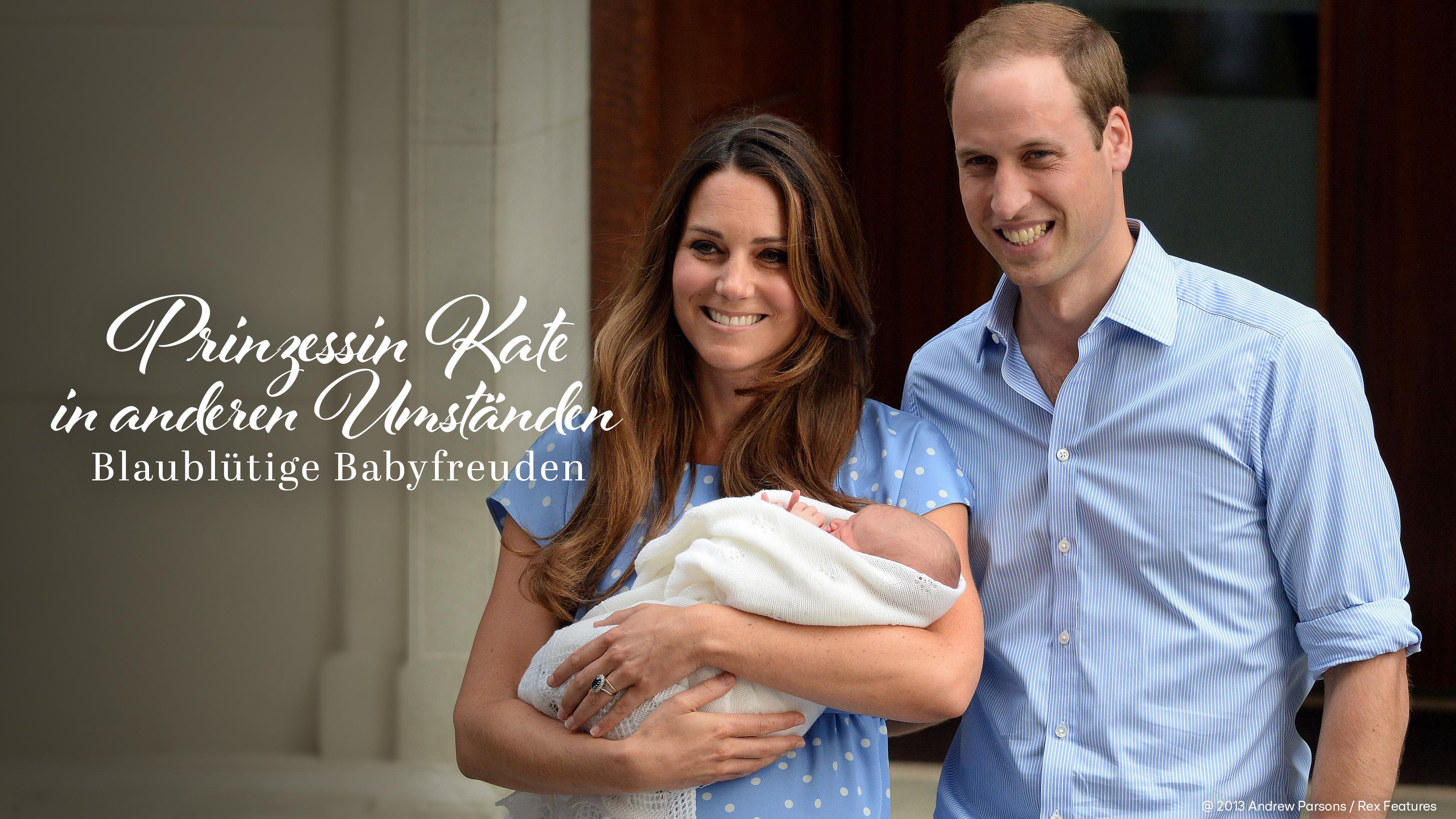 Prinzessin Kate in anderen Umständen - Blaublütige Babyfreuden