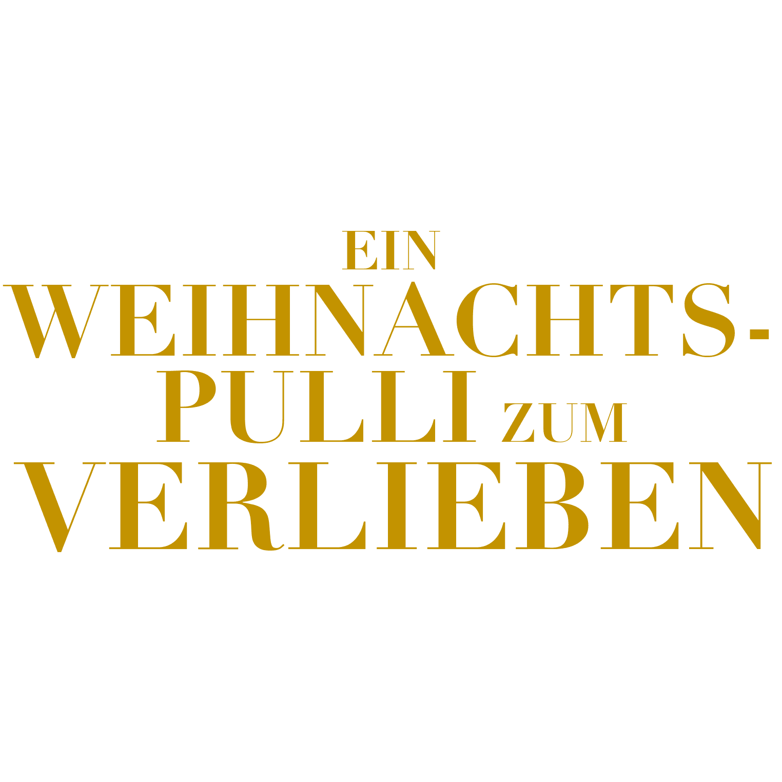Ein Weihnachtspulli zum Verlieben