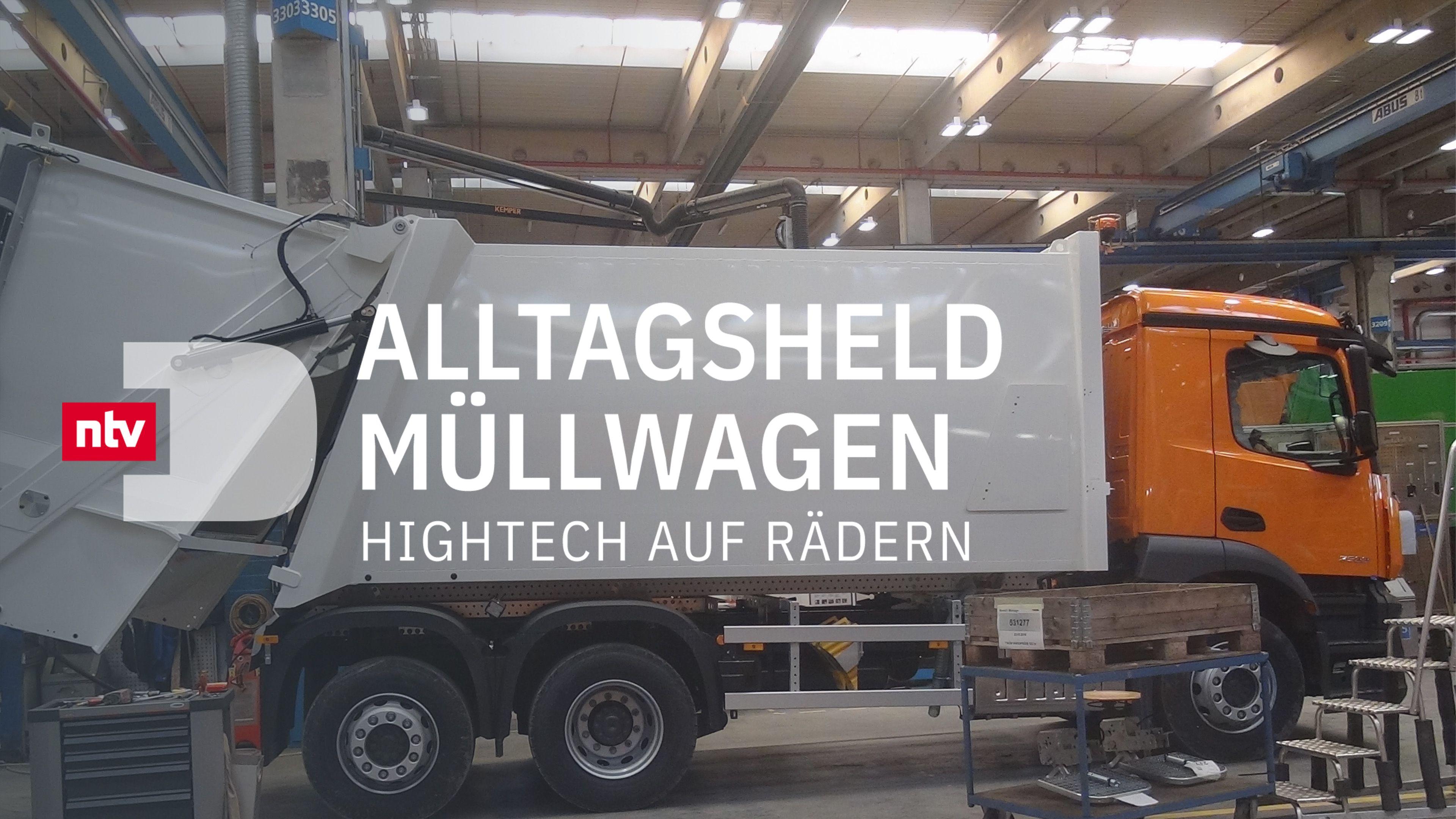 Alltagsheld Müllwagen - Hightech auf Rädern