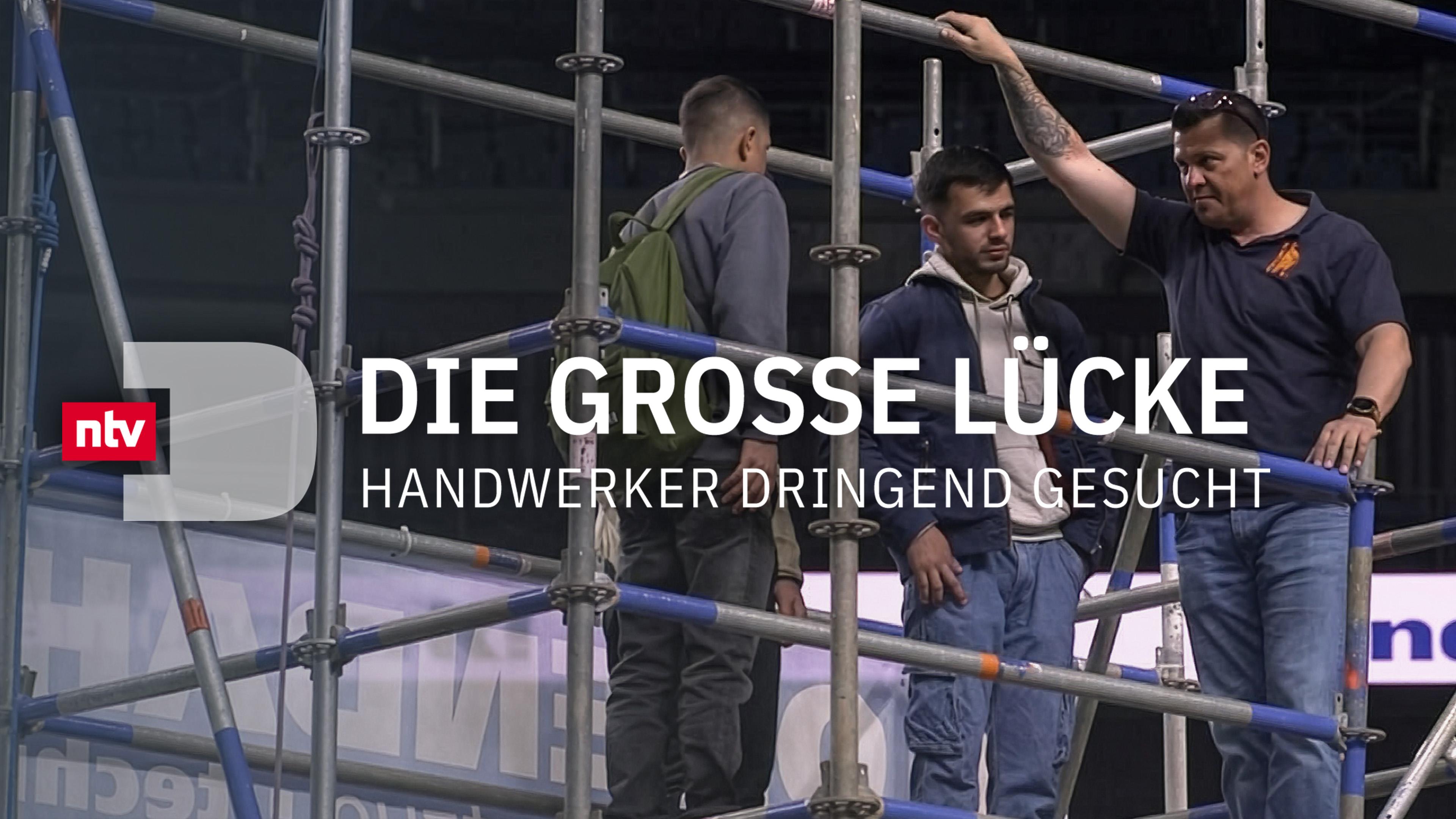 Die große Lücke - Handwerker dringend gesucht