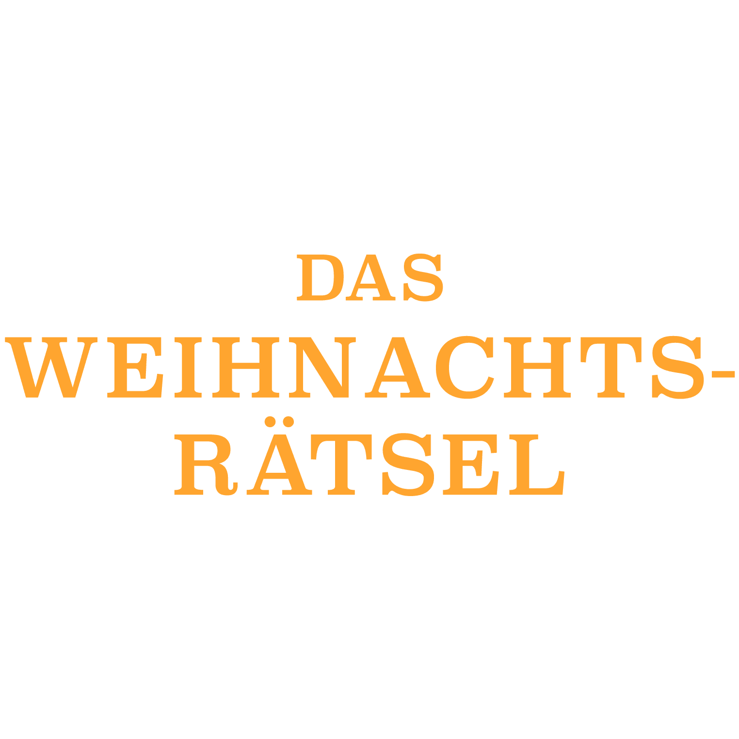 Das Weihnachtsrätsel