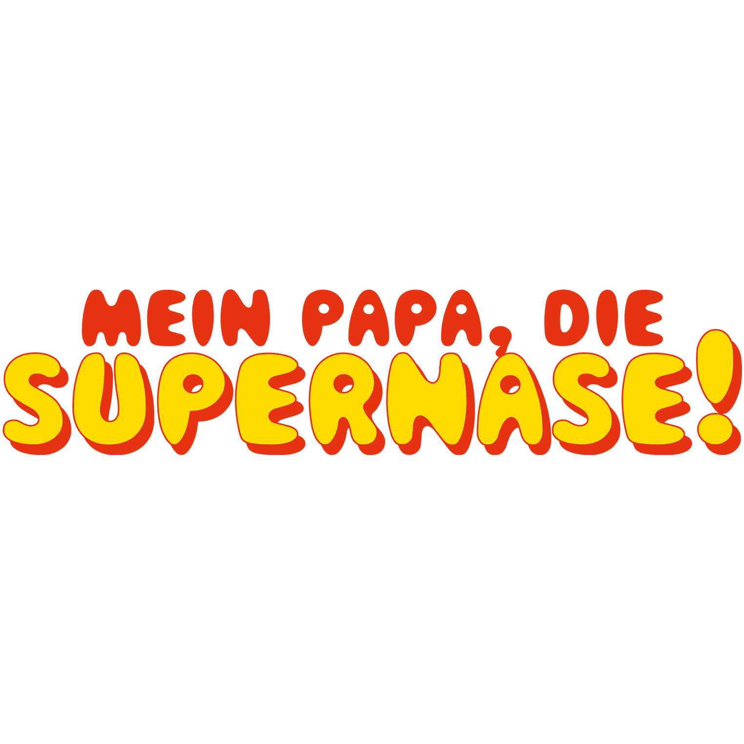 Mein Papa, die Supernase!