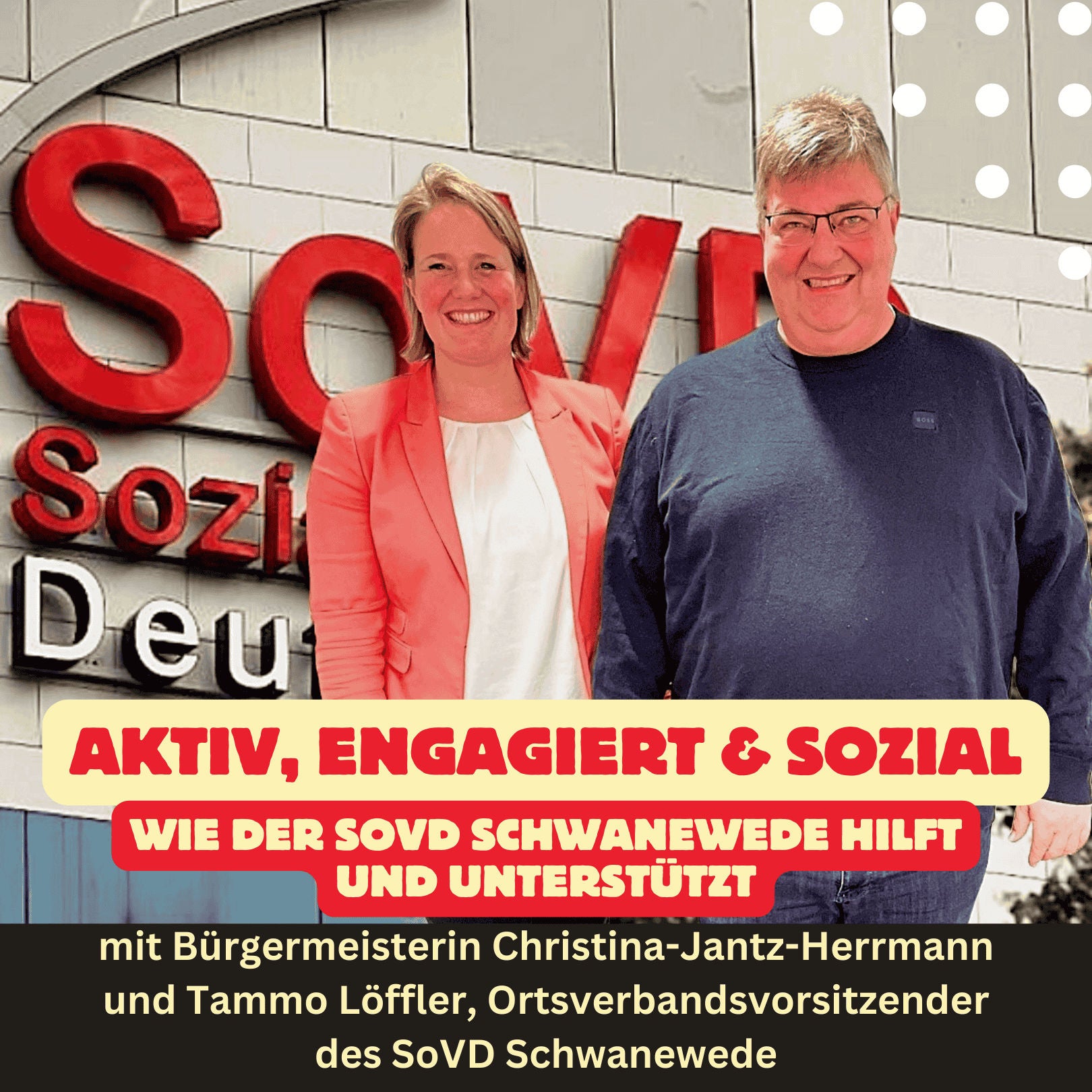 Folge 37: Aktiv, engagiert und sozial - wie der SoVD Schwanewede hilft und unterstützt
