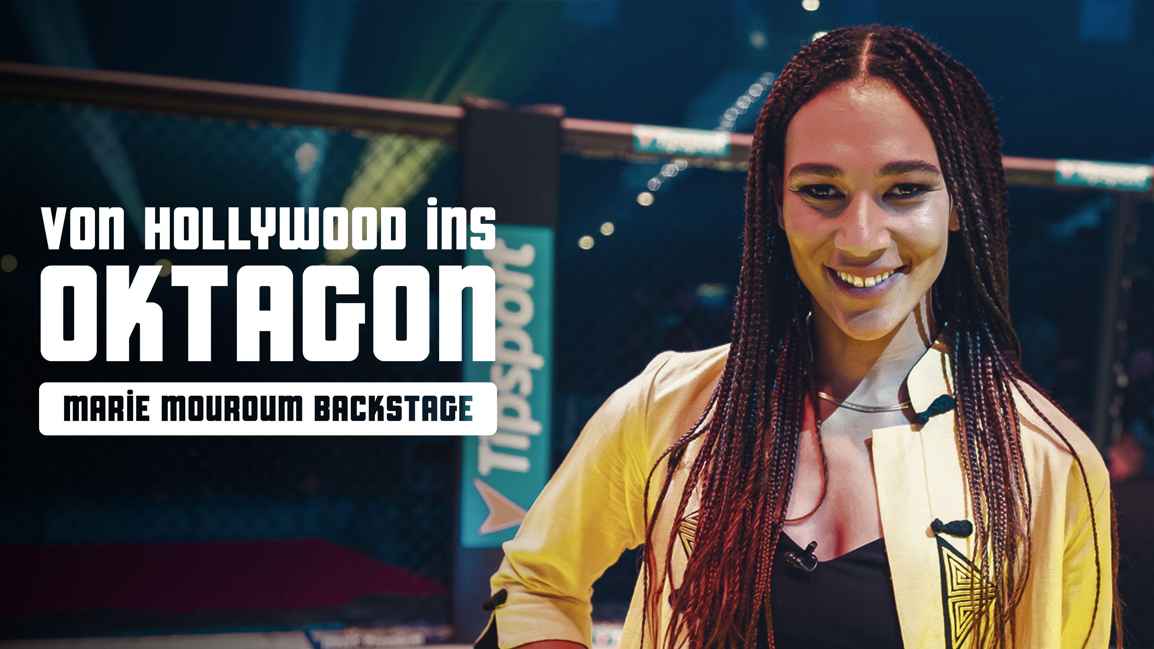 Von Hollywood ins Oktagon: Marie Mouroum backstage bei Oktagon 73