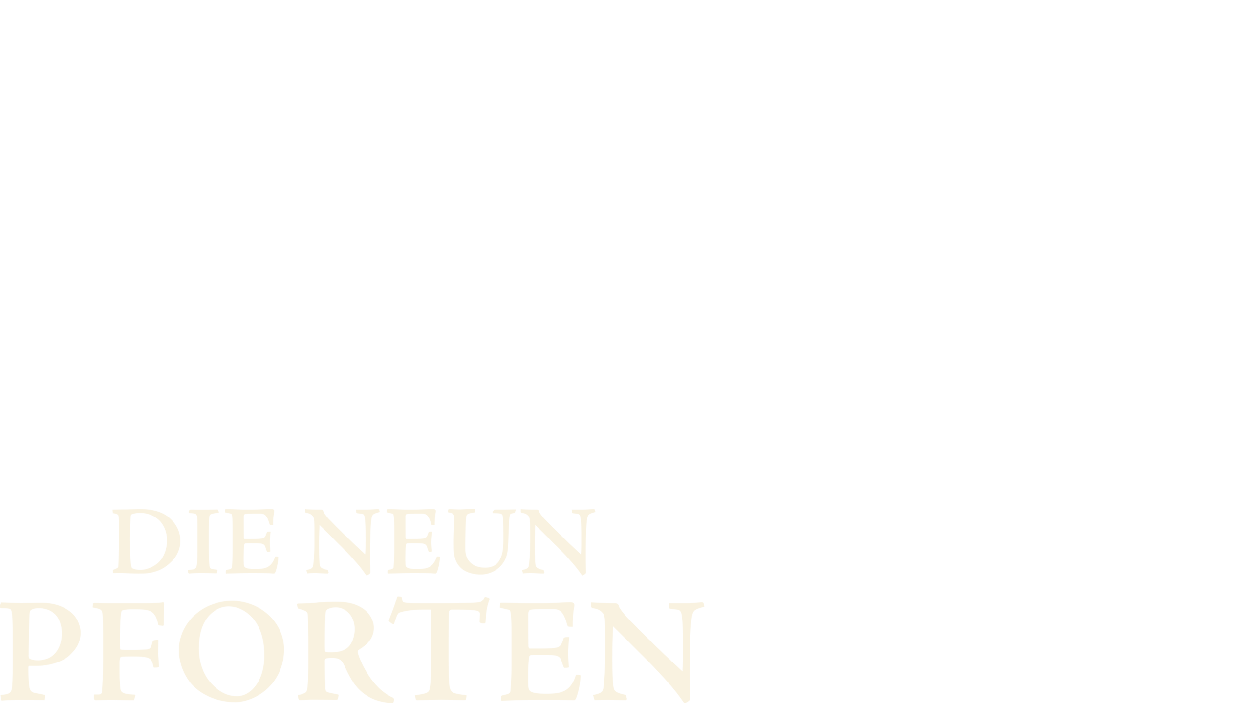 Die neun Pforten