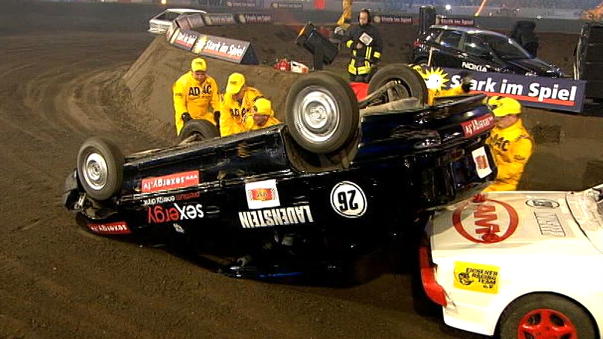 TV total Stock Car Crash Challenge 2008 - Rennen