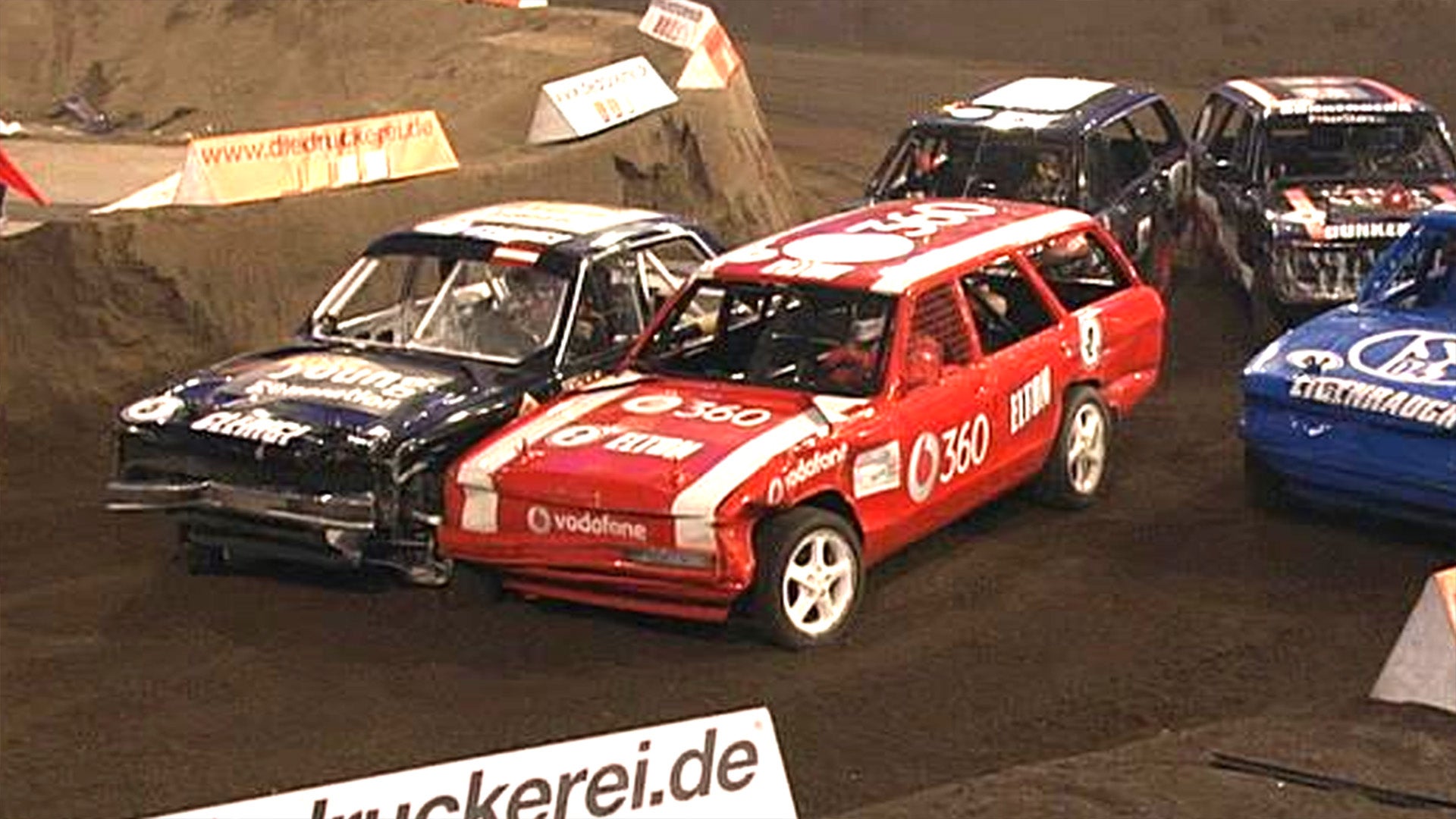 TV total Stock Car Crash Challenge 2009 - Rennen
