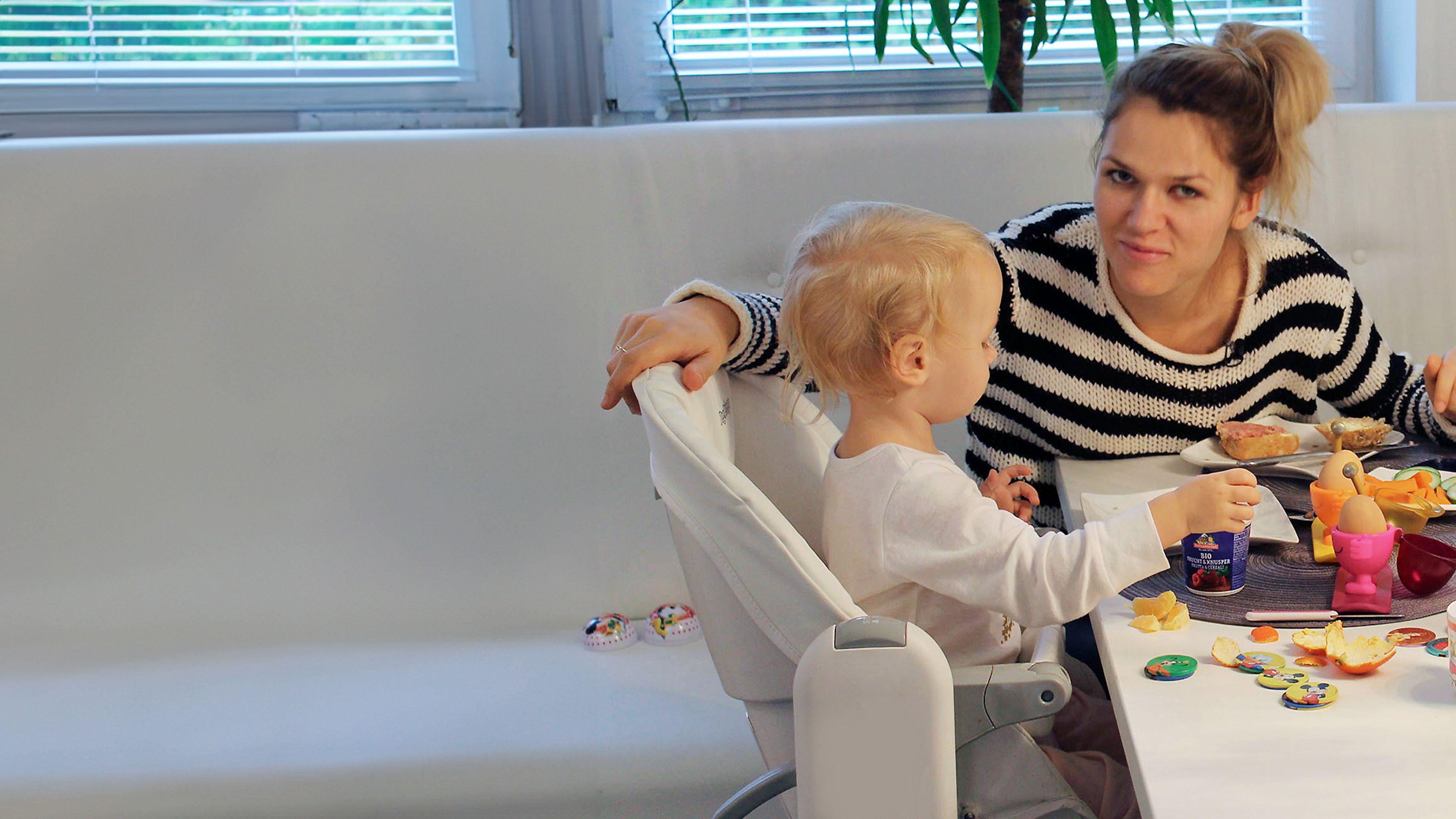 Models im Babyglück