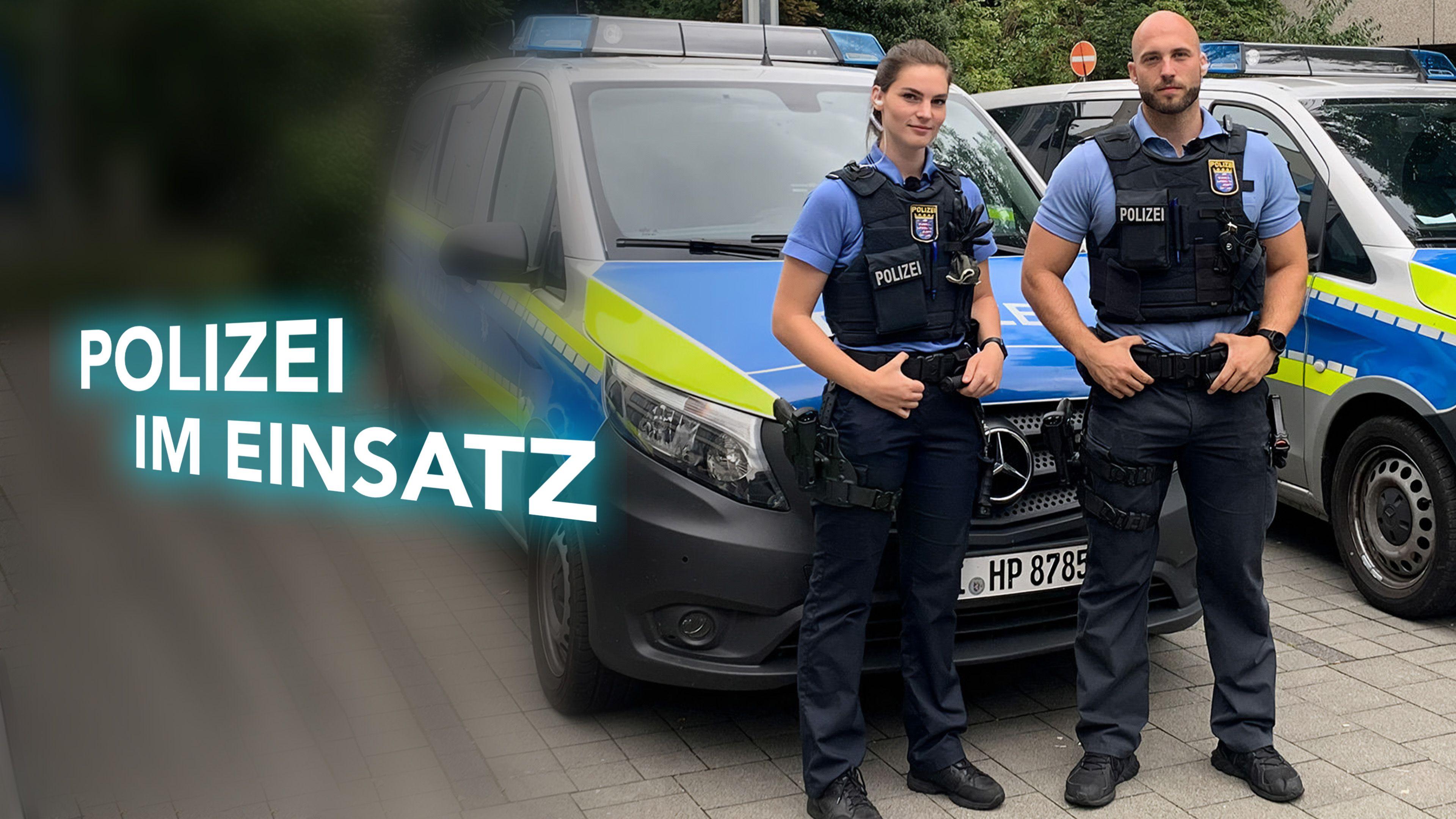 Polizei im Einsatz
