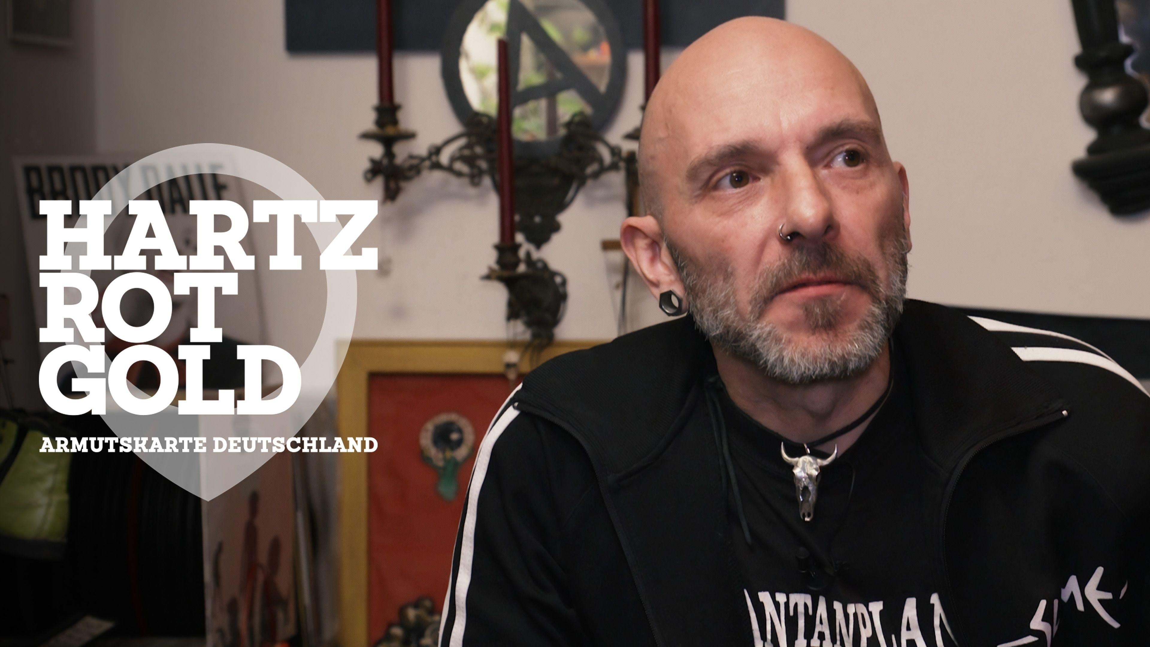 Hartz, Rot, Gold - Armutskarte Deutschland