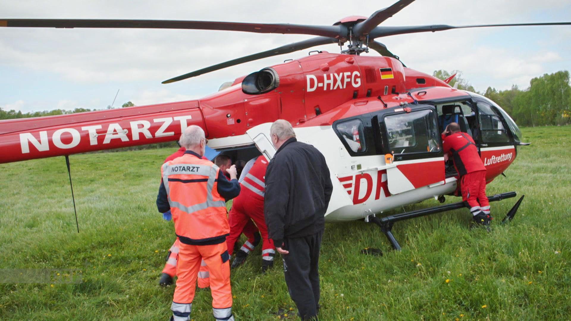 Windeneinsatz der ARA Flugrettung in Tirol