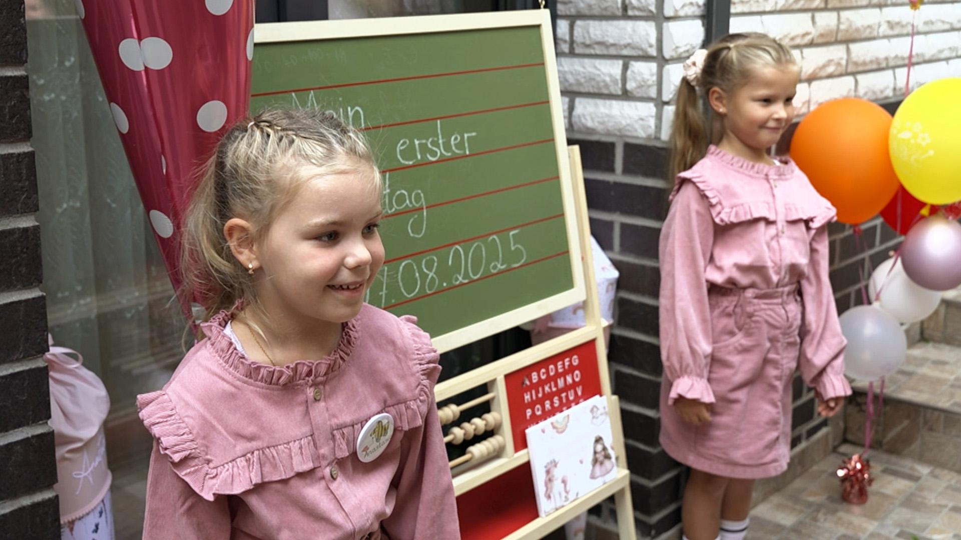 Anastasia & Cataleya kommen in die Schule