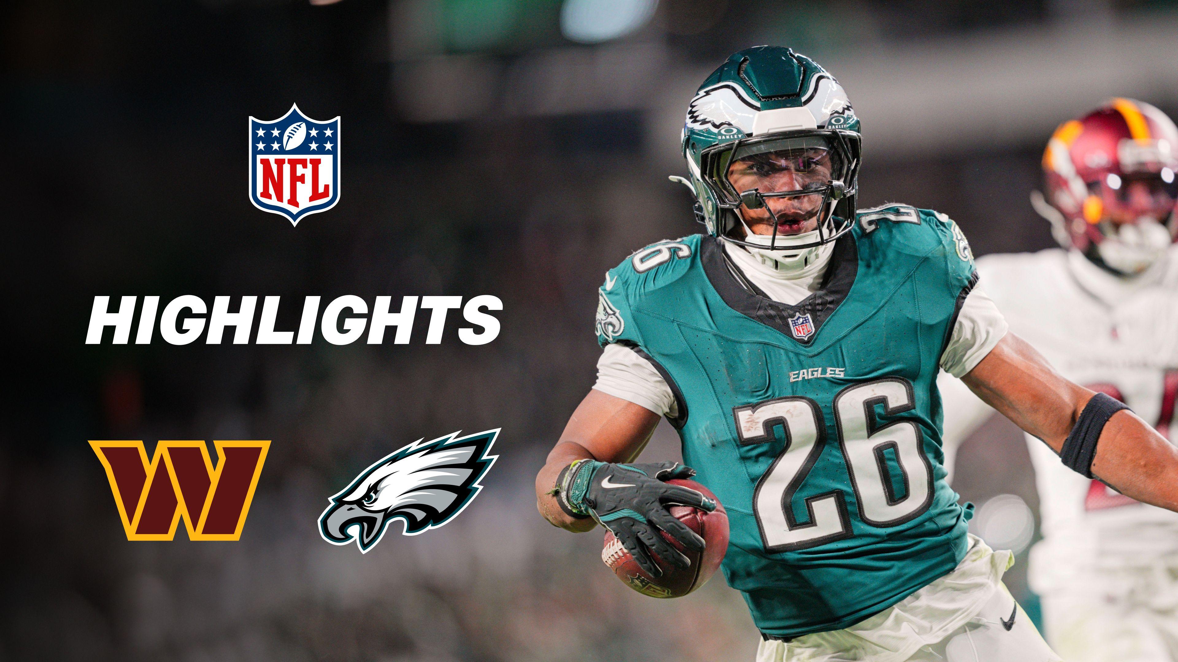 NFC CHAMPIONSHIP: Washington Commanders at Philadelphia Eagles - Highlights