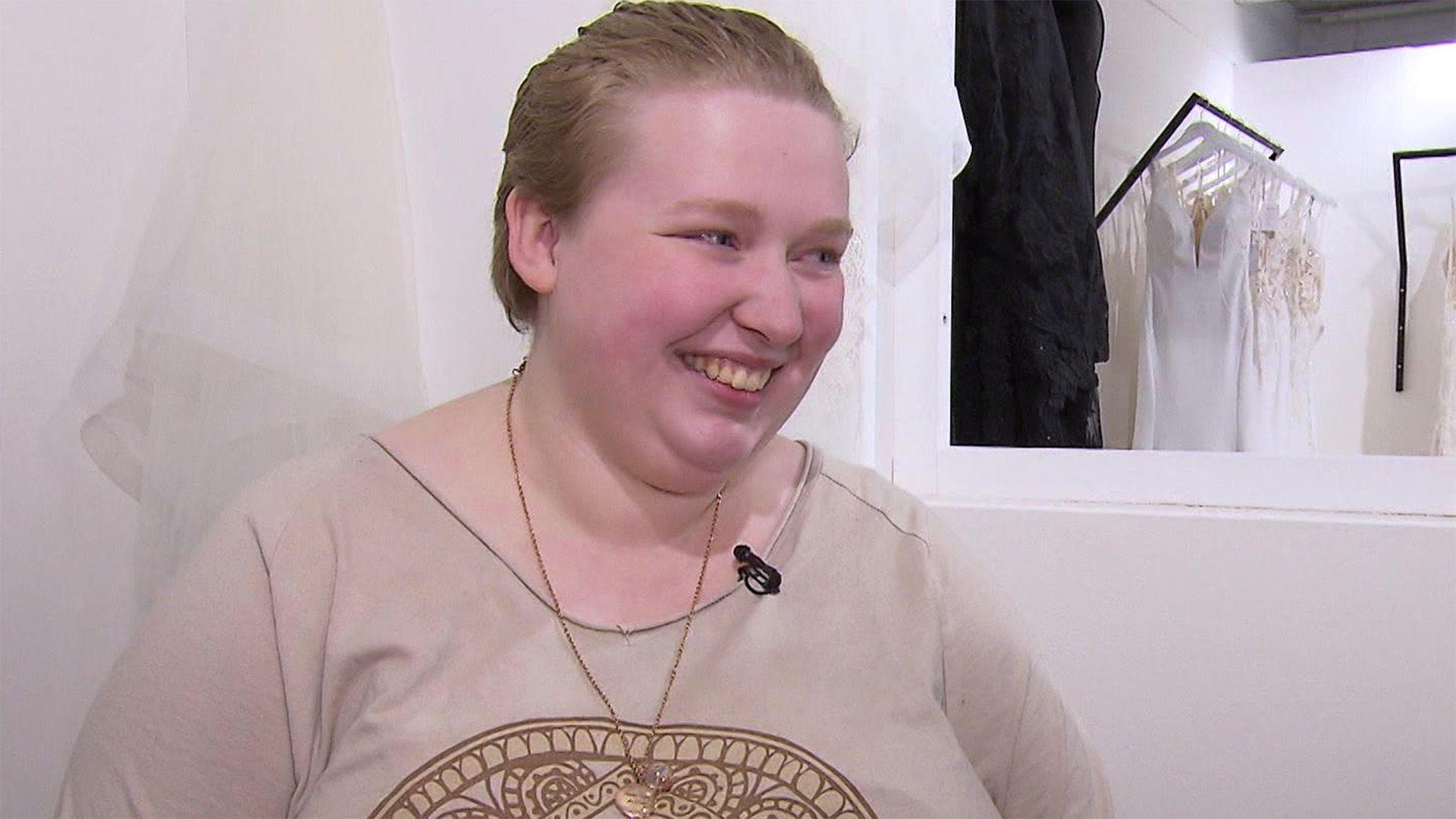 "Ein richtiges Prinzessinnenkleid!"
